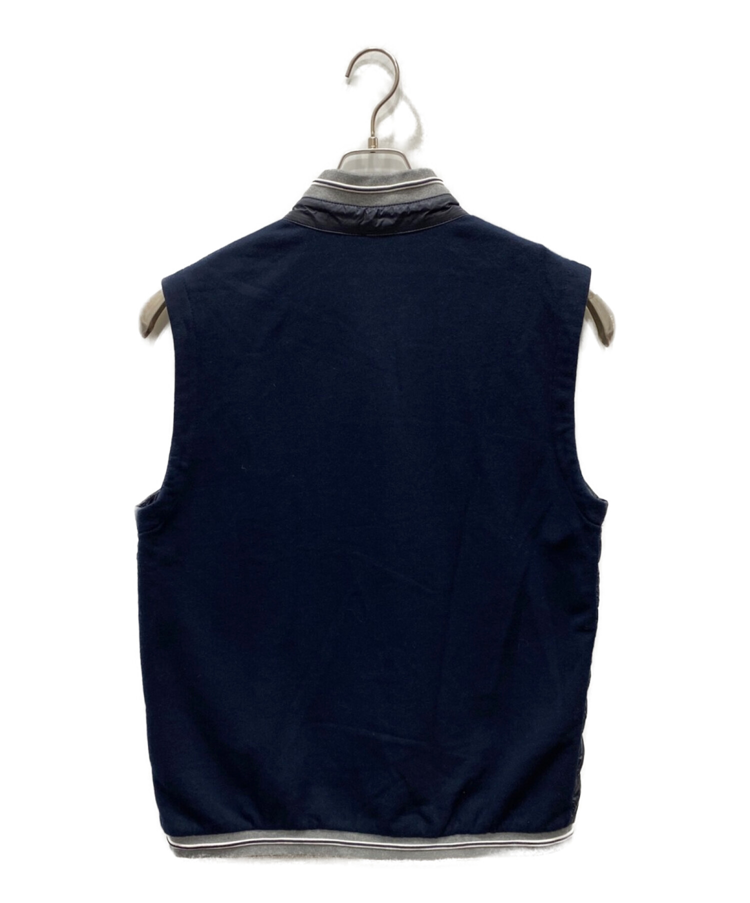中古・古着通販】MONCLER (モンクレール) GILET ダウンベスト ネイビー 