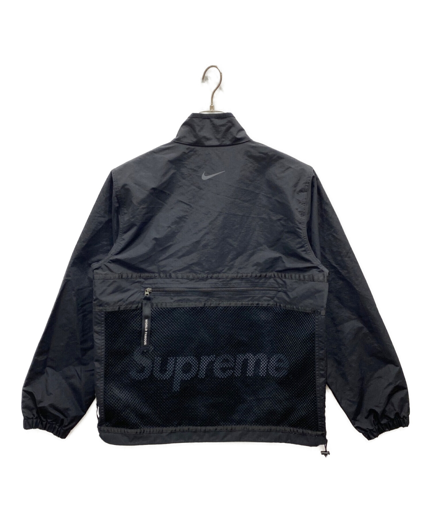 supreme×NIKE trail jacket BLACK Mサイズ