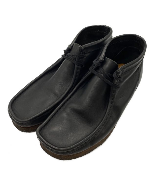 Clarks クラークス　ワラビー　WP 24cm (UK6) WallabeeEVO WP / ワラビーエヴォウォータープルーフ （ブラック
