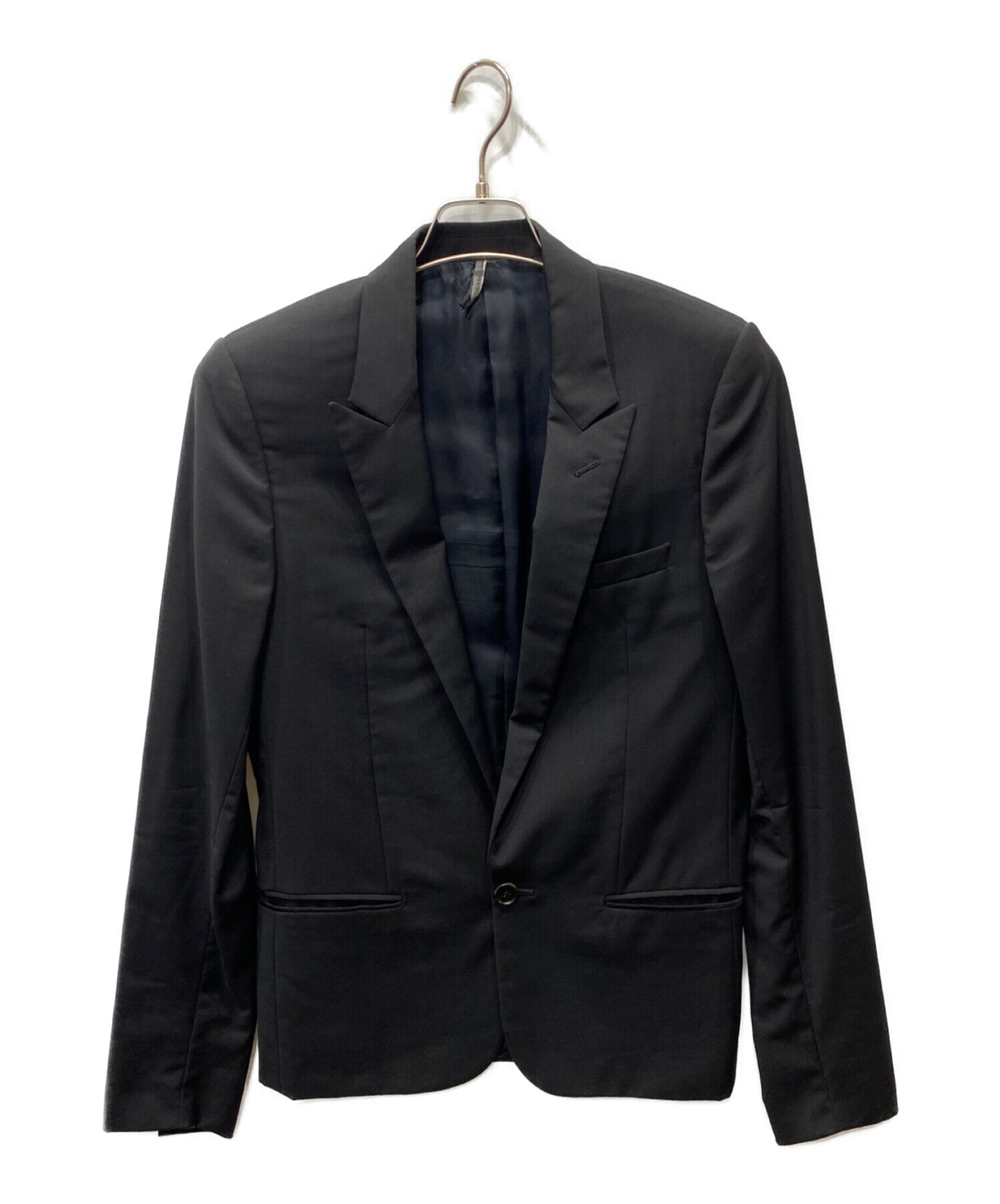 Dior Homme (ディオール オム) 1Bテーラードジャケット ブラック サイズ:SIZE44