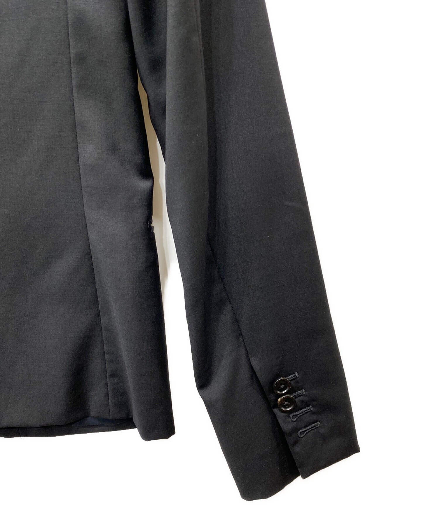 ディオールオム シングル スーツ テーラードジャケット パンツ 44C グレー