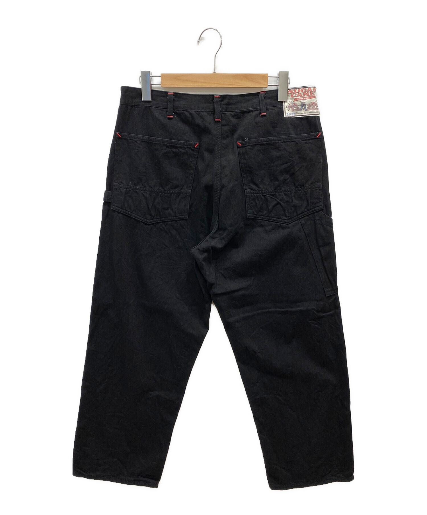 中古・古着通販】SUGAR CANE (シュガーケーン) 11oz. BLACK DENIM WORK 