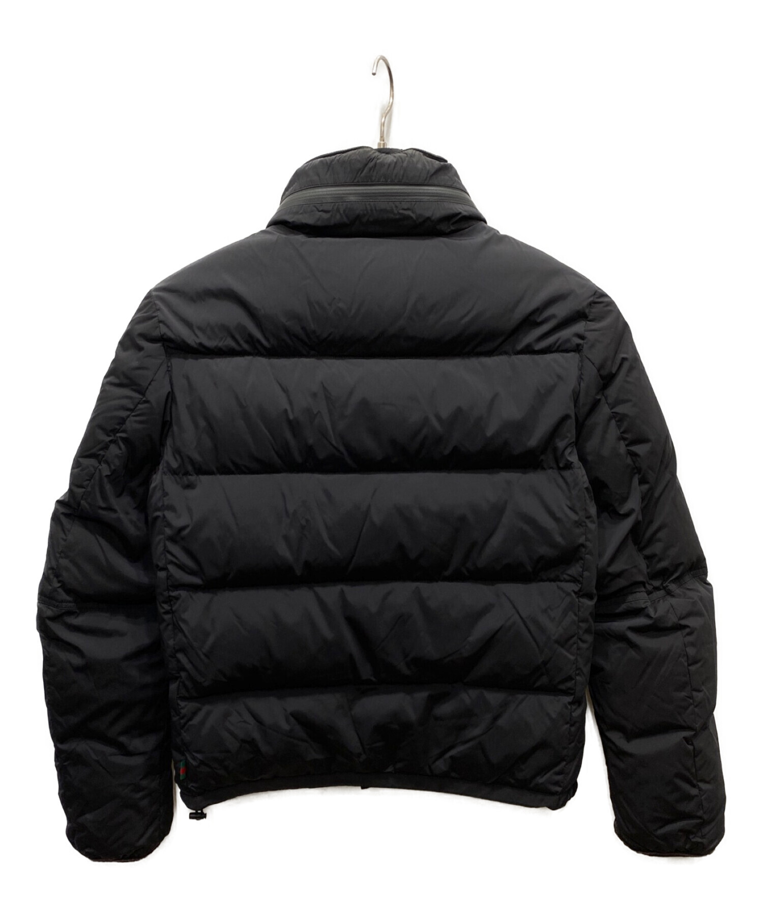中古・古着通販】GUCCI (グッチ) ダウンジャケット ブラック サイズ:48 