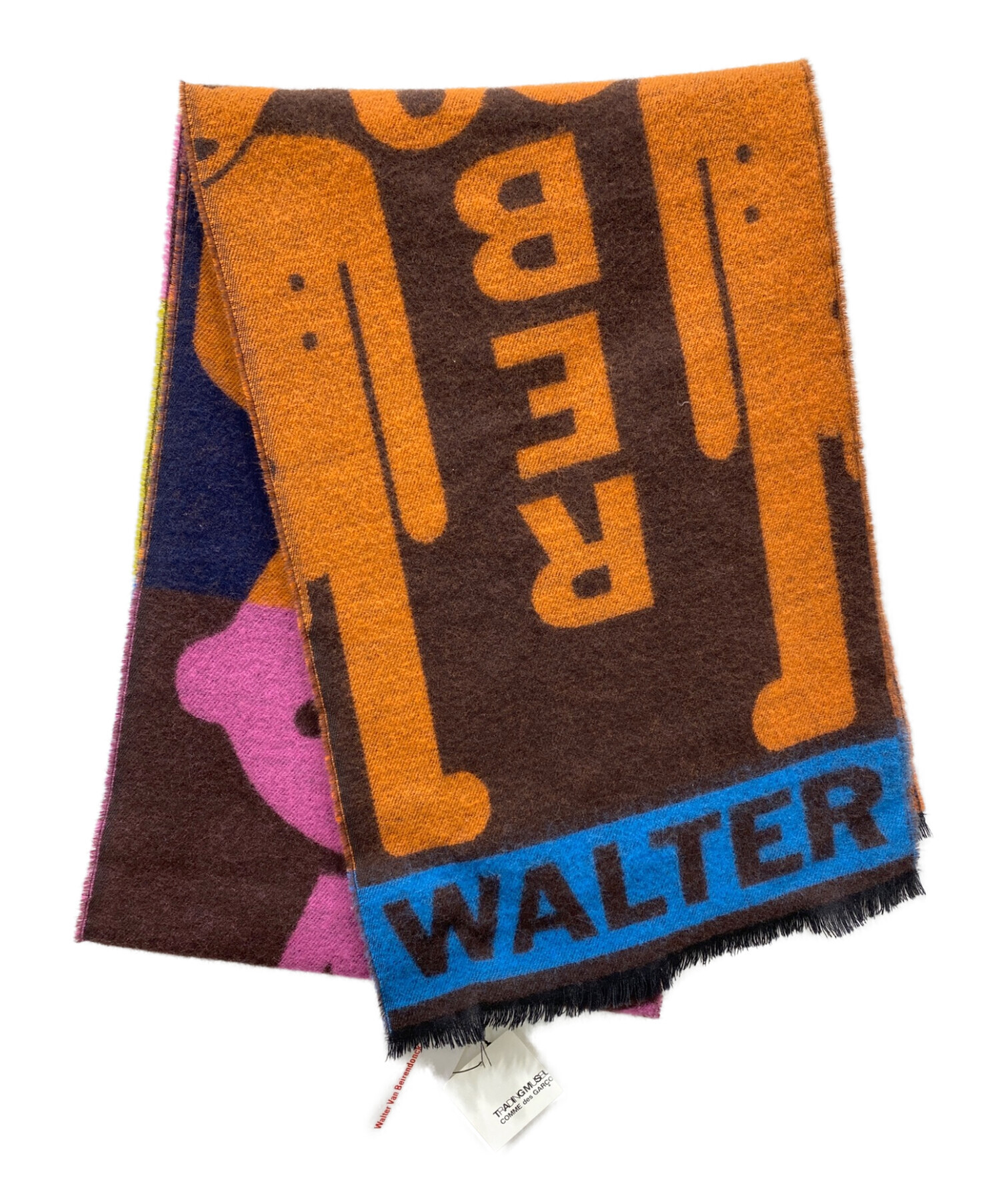 Walter Van Beirendonck マフラー ウール100% walter van beirendonck