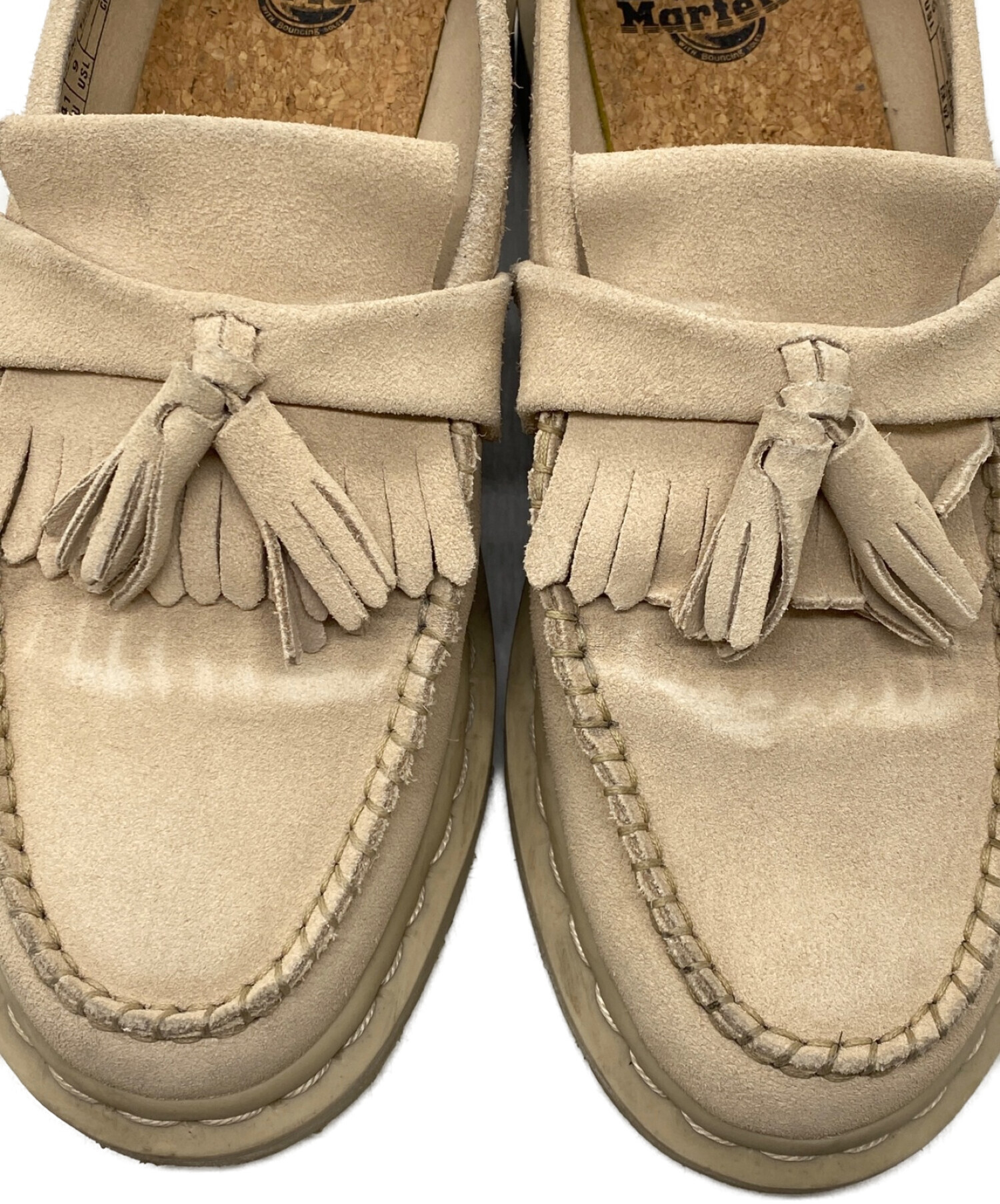 Dr Martens ADRIAN ローファー UK7 ベージュ Dr Martens ADRIAN ローファー UK7 ベージュ