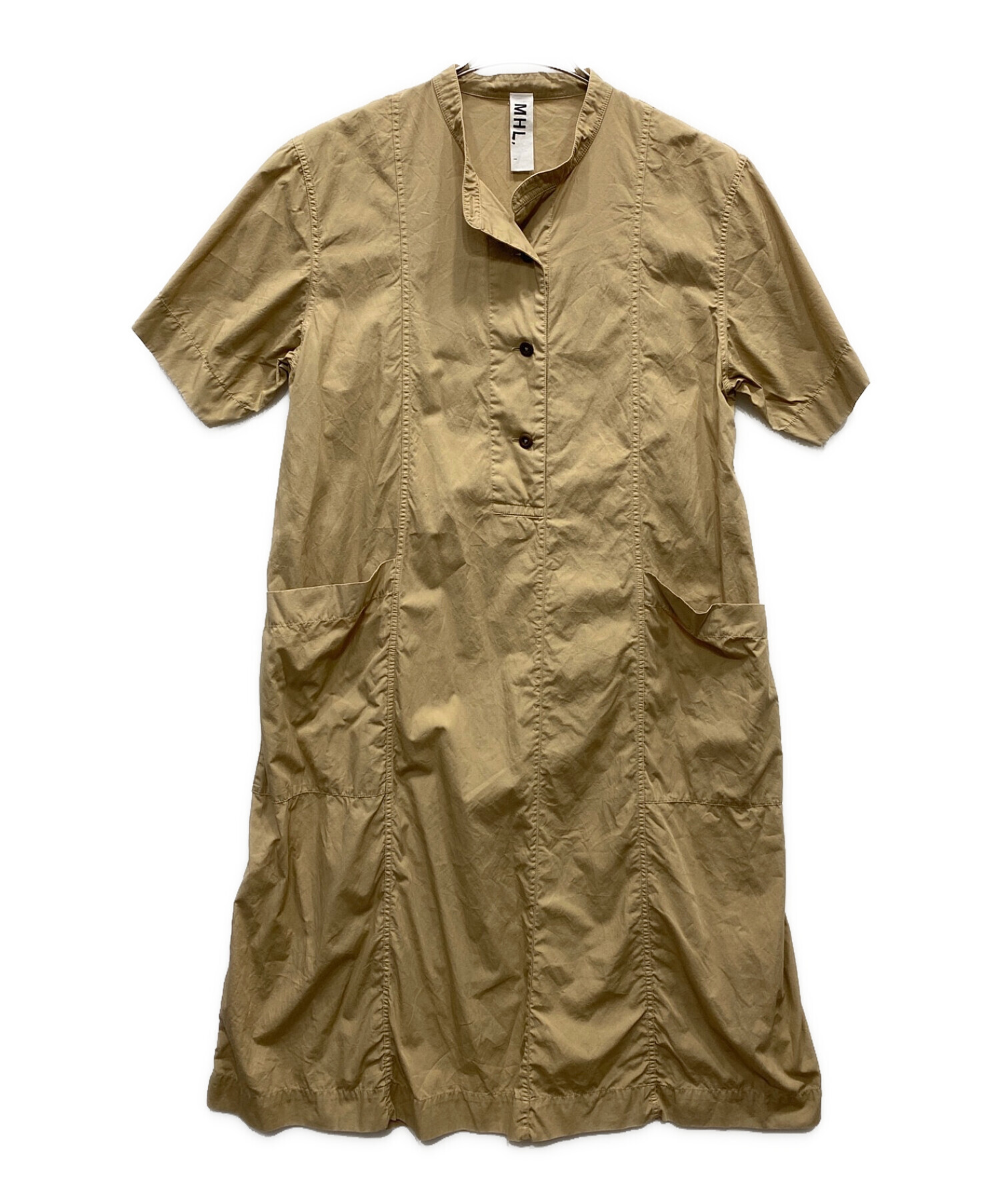 中古・古着通販】MHL (エムエイチエル) GARMENT DYE BASIC POPLIN 