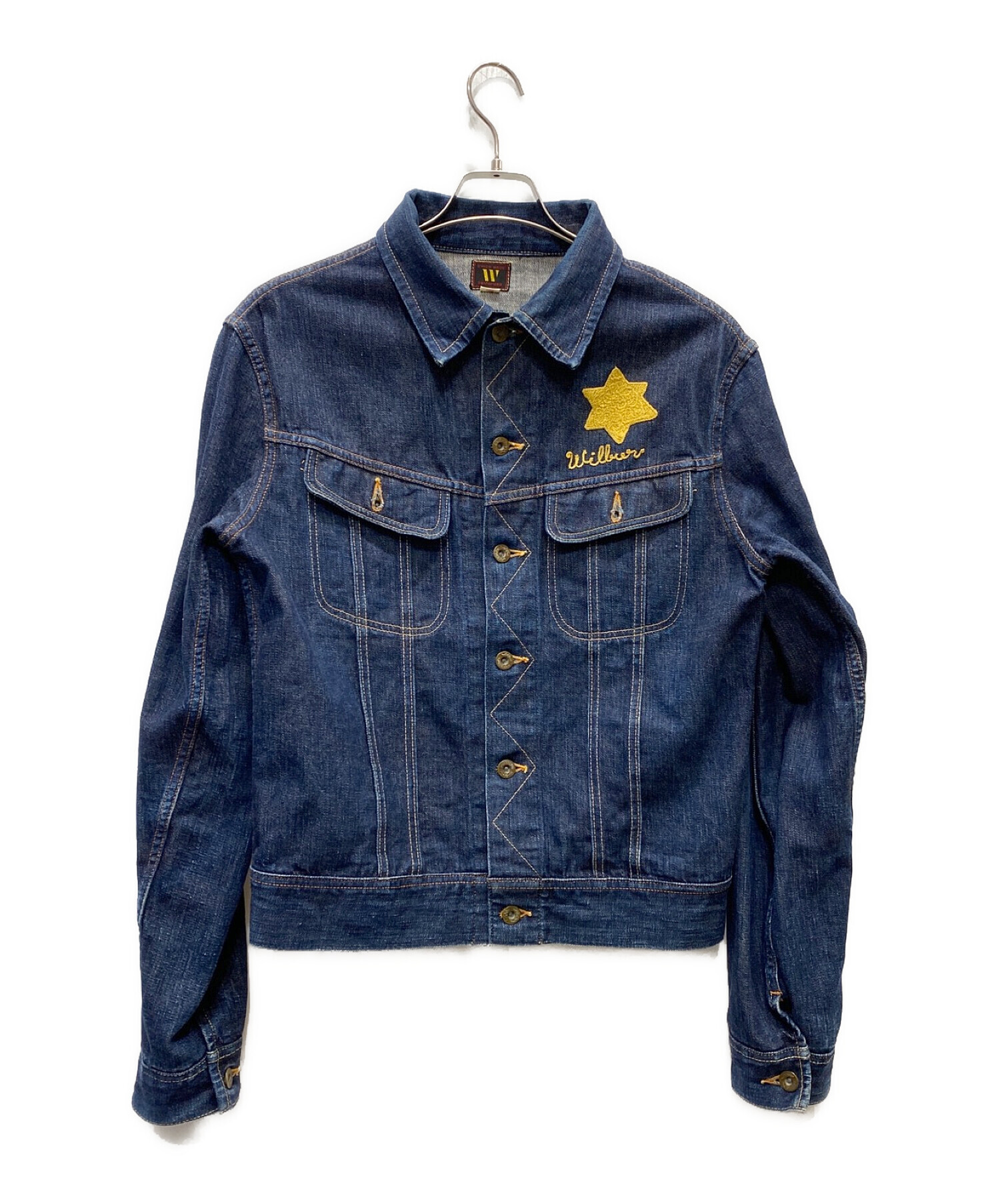 中古・古着通販】WAREHOUSE (ウエアハウス) デニムジャケット ブルー 
