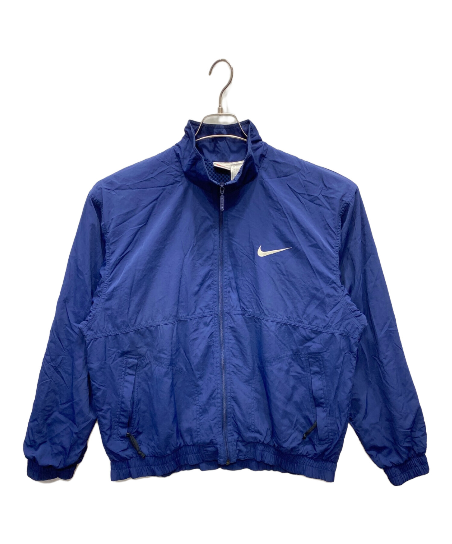 中古・古着通販】NIKE (ナイキ) ウインドブレーカー ブルー サイズ:M 
