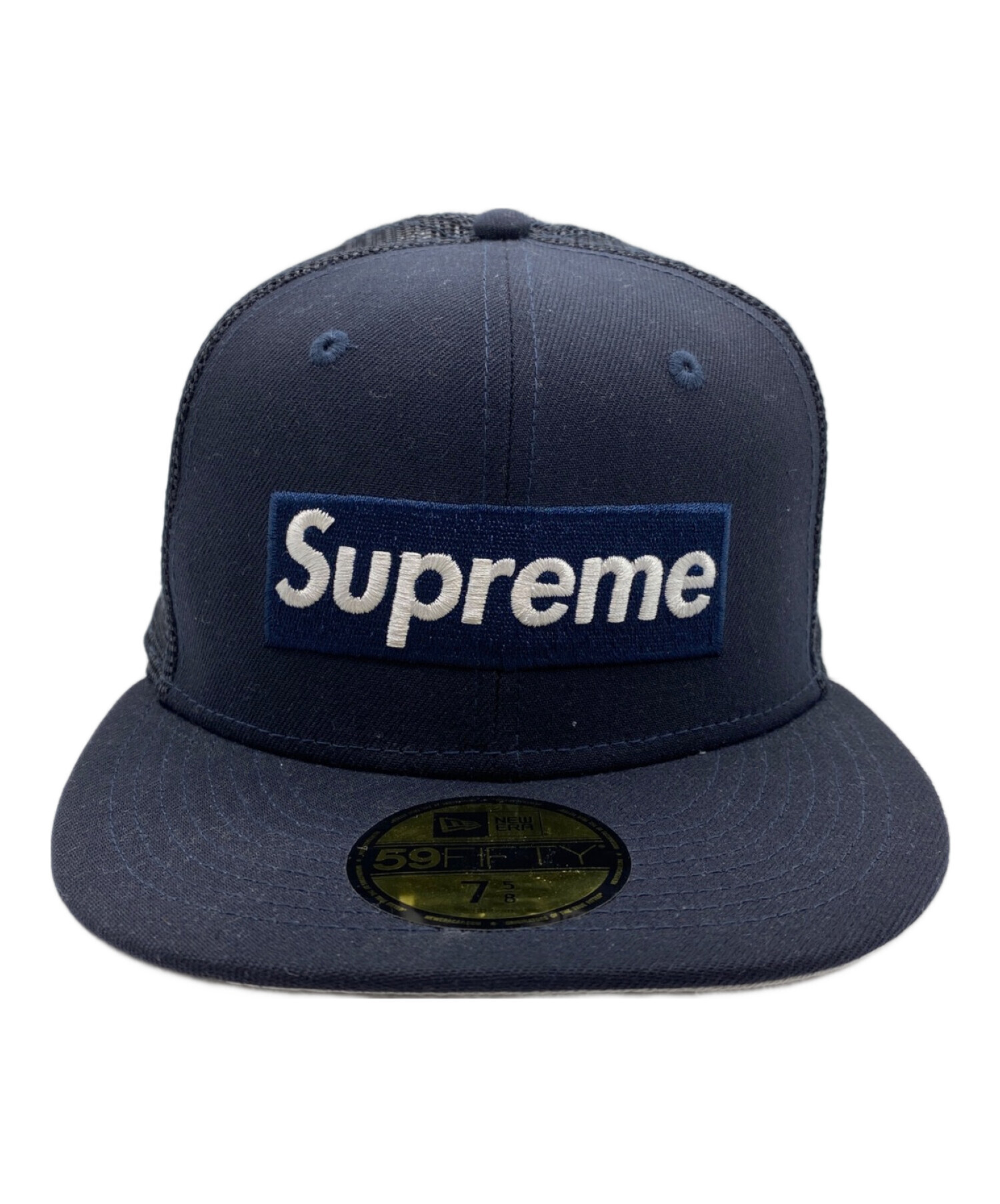 Supreme Tonal Box Logo New Era Navy 59.6