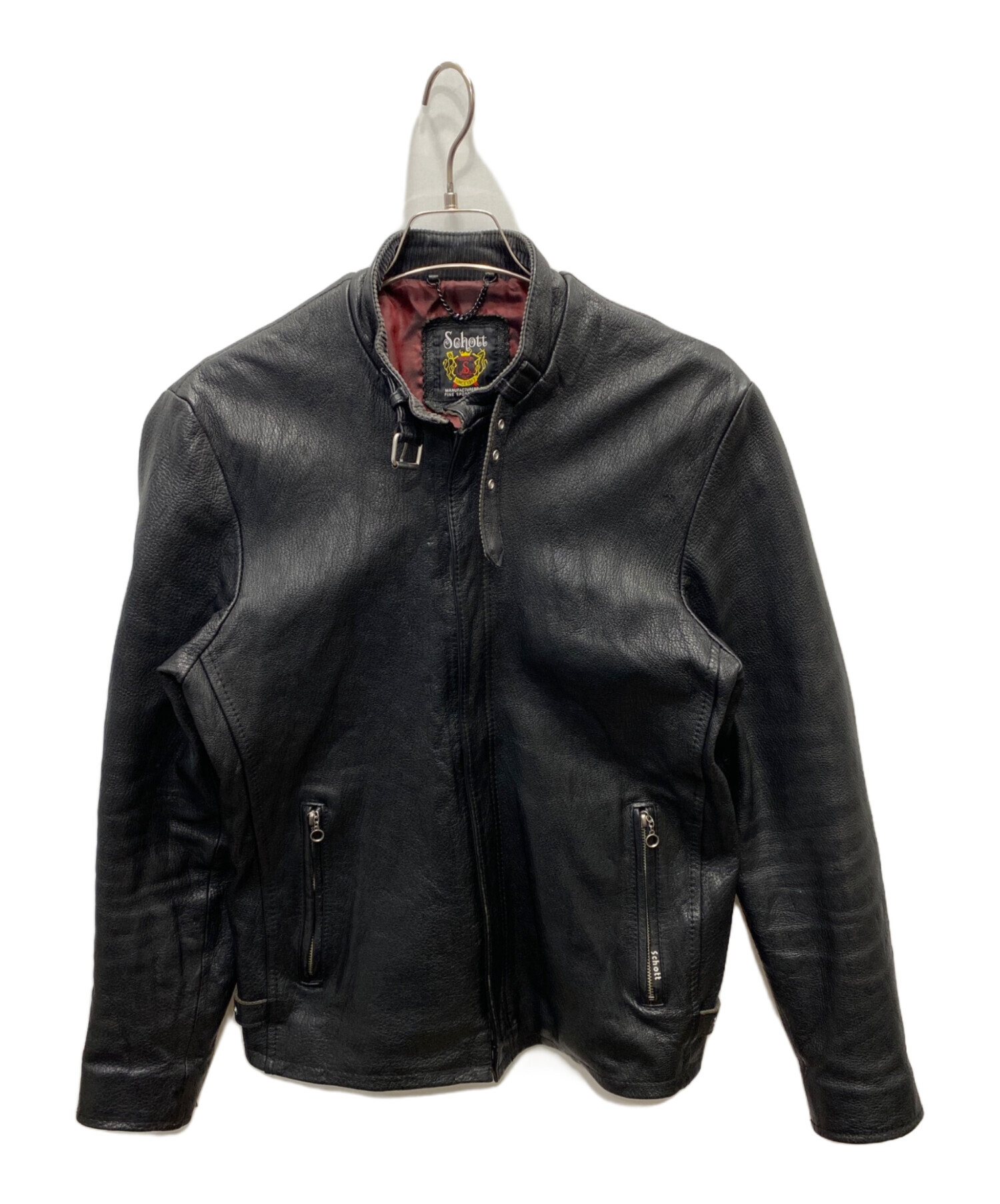 新品】Schott N.Y.C ショット クラシックレーサー本革ジャケット 新品】Schott N.Y.C ショット クラシックレーサー本革ジャケット