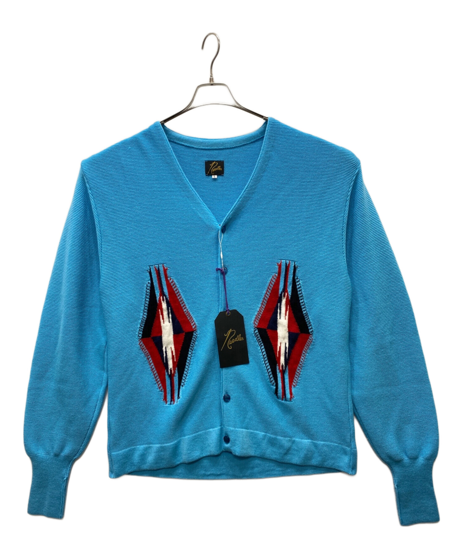 中古・古着通販】Needles (ニードルズ) V NECK CARDIGAN-CHIMAYO 