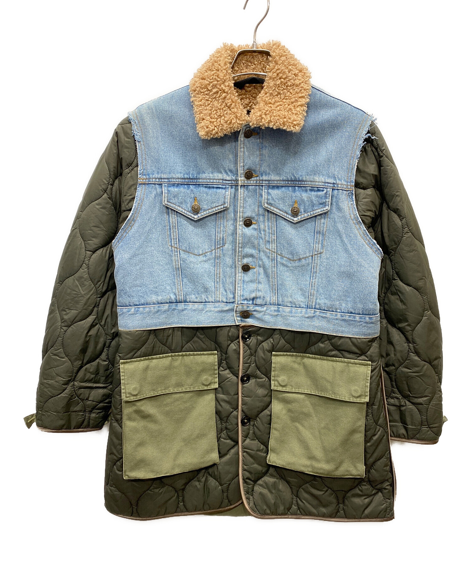 中古・古着通販】DIESEL (ディーゼル) W-SHAYLキルティングデニム 
