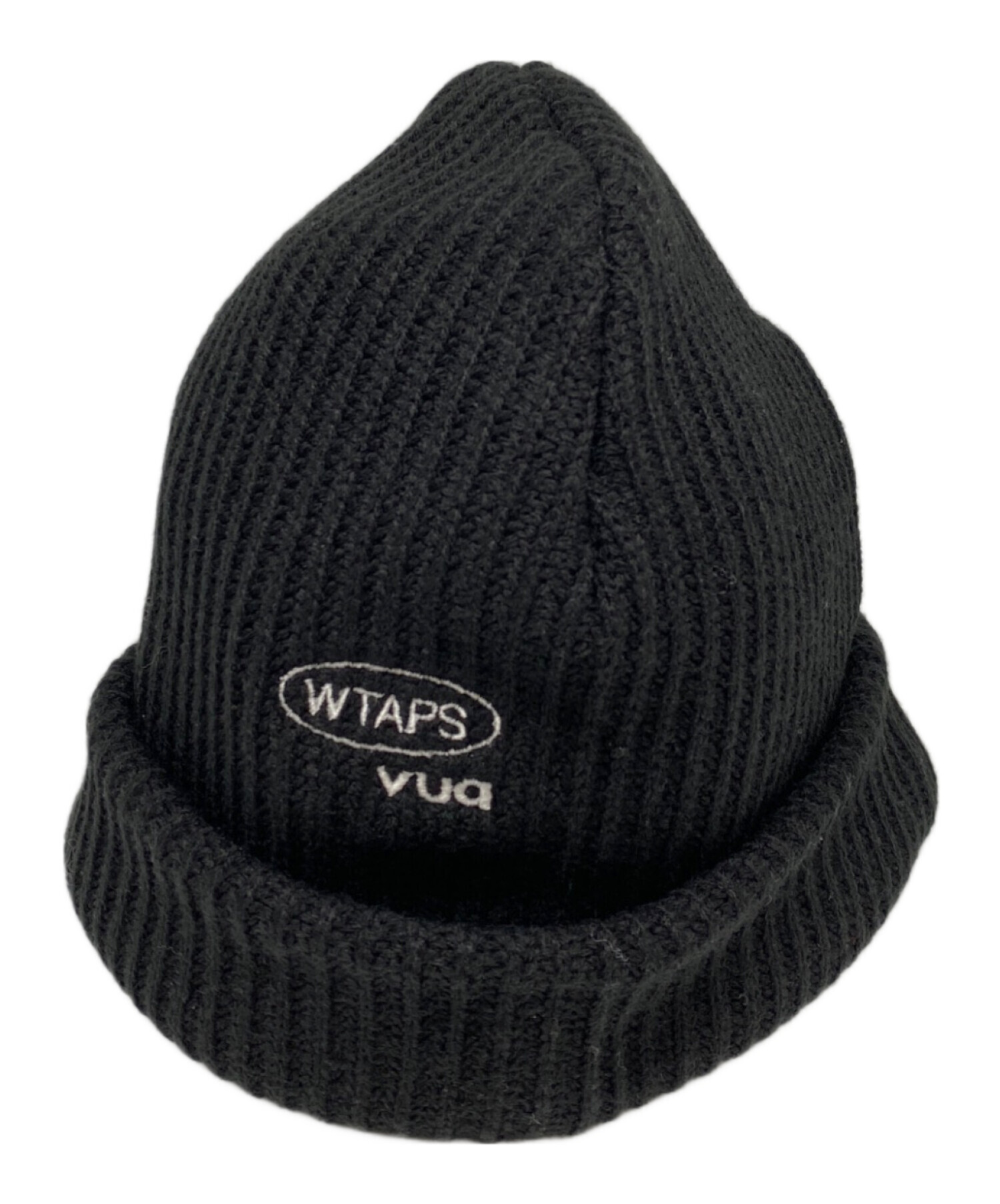 WTAPS ブラック ニット帽 X00 WTAPS ニット帽 サイズX00 黒