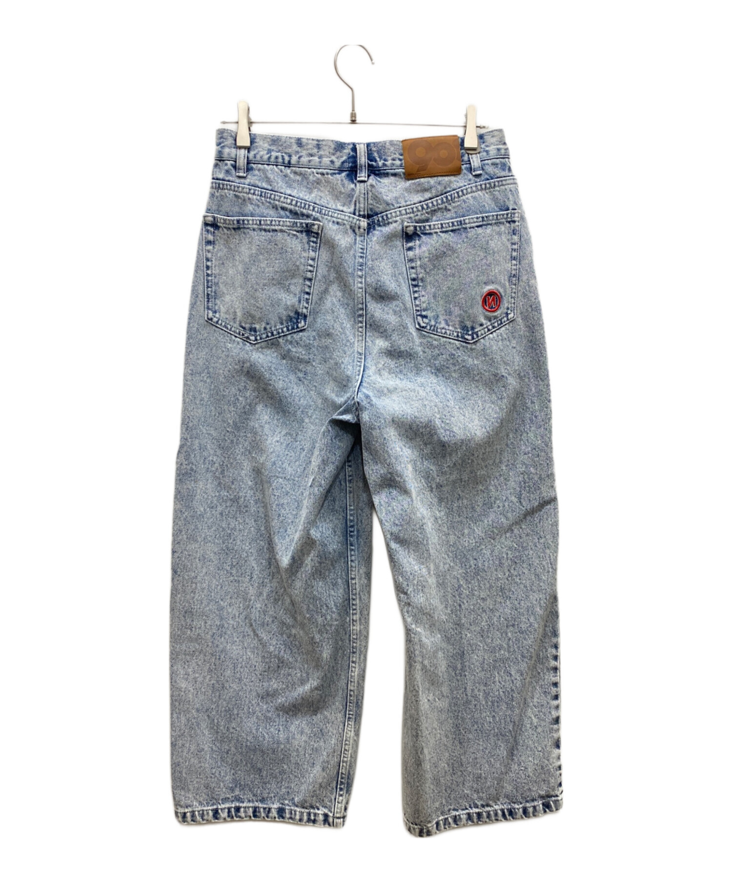 9090 OG Wash コレクション Half Pants Wash Blue L size 9090 OG Wash