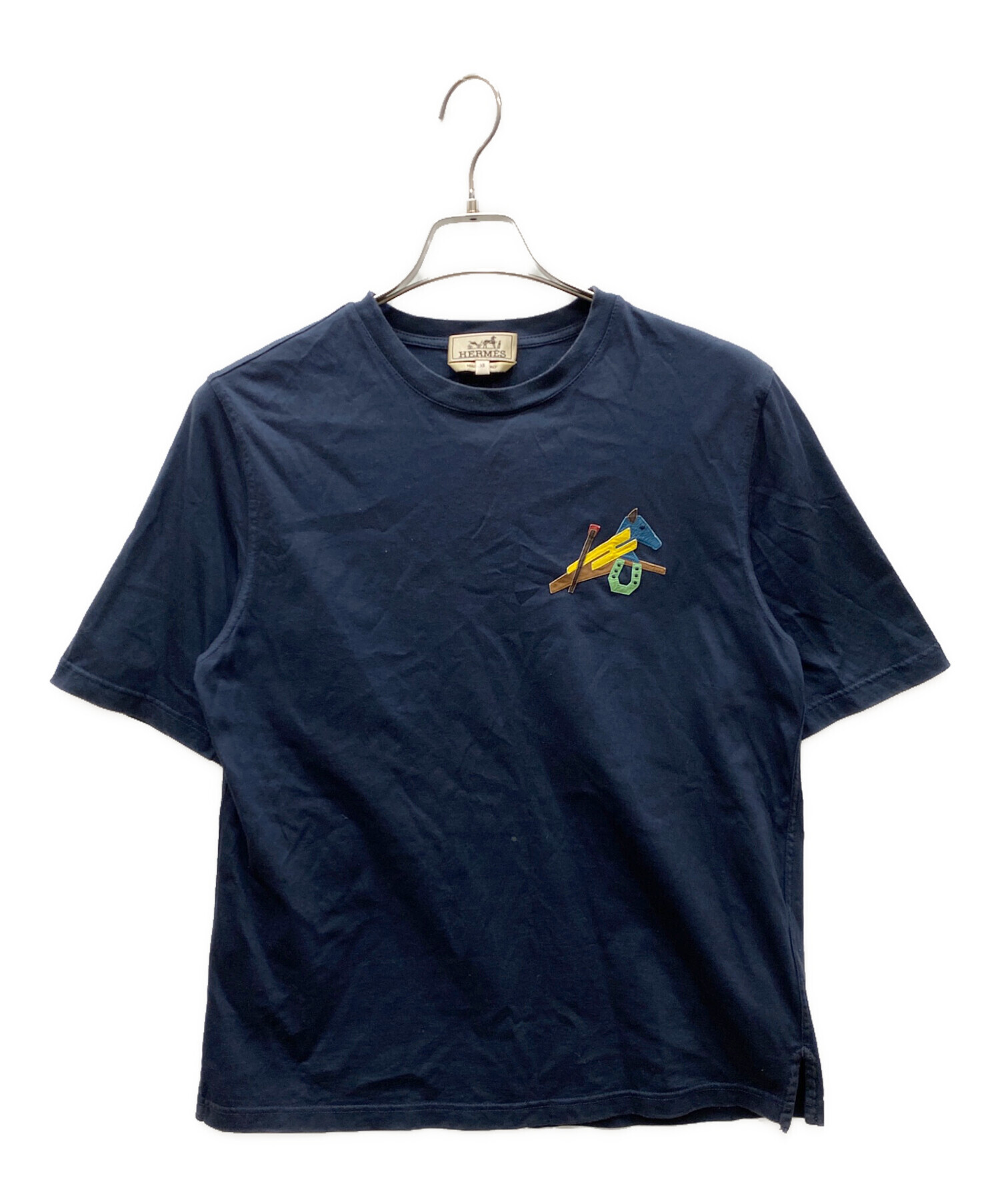 中古・古着通販】HERMES (エルメス) パズル・エケストルTシャツ 