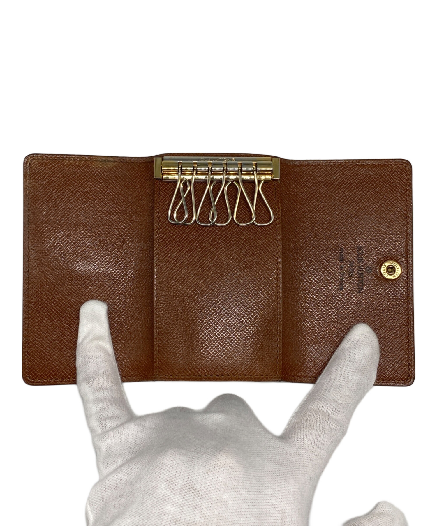 中古・古着通販】LOUIS VUITTON (ルイ ヴィトン) キーケース ブラウン 