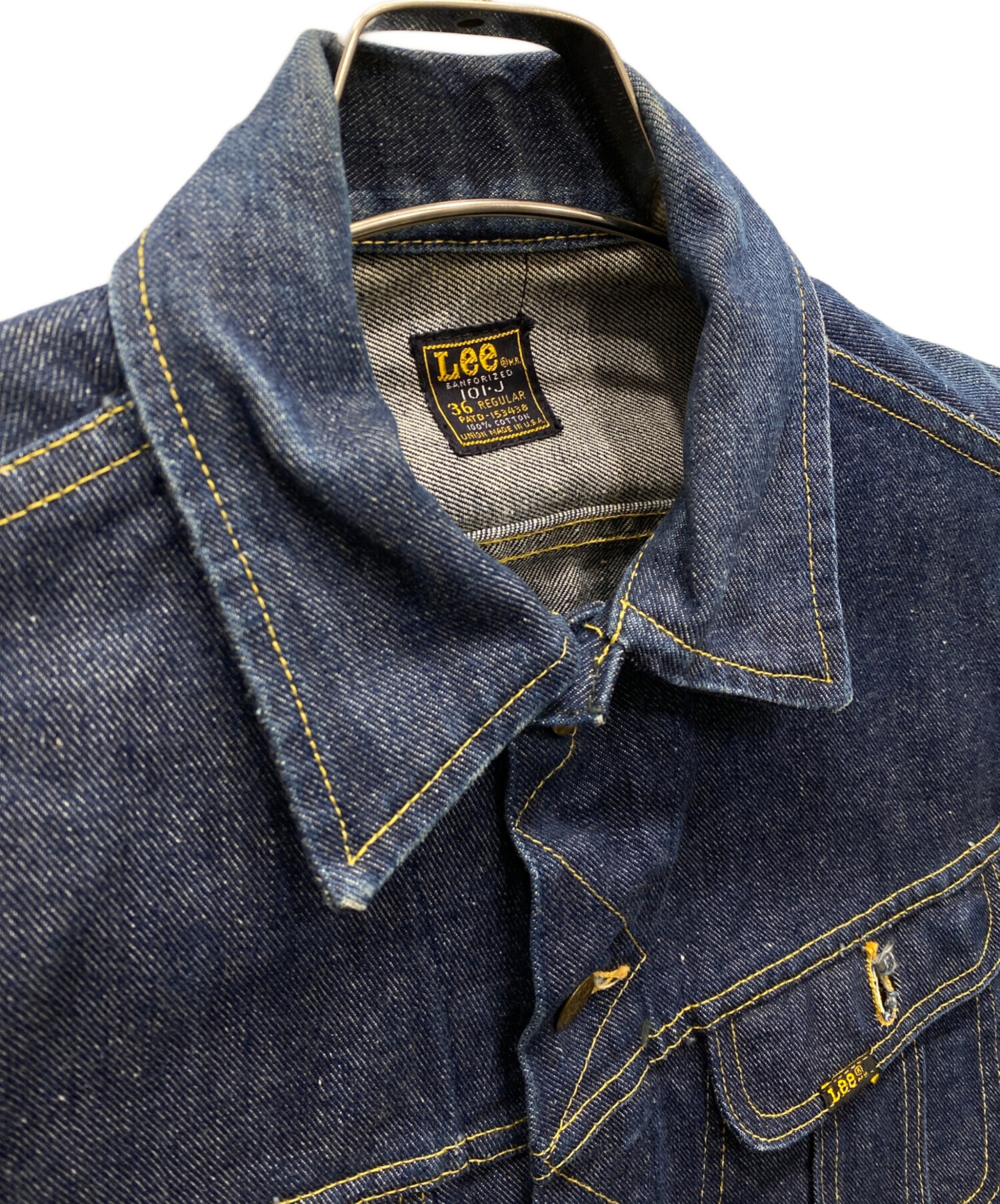 中古・古着通販】LEE (リー) デニムジャケット インディゴ サイズ:36 