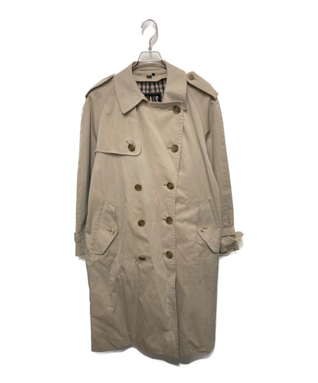 80s90s でかく ビンテージ DAKS イギリス製 一枚袖トレンチコート
