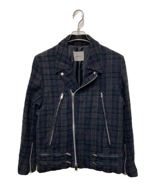 中古・古着通販】UNDERCOVER (アンダーカバー) 縮絨ウールチェック 