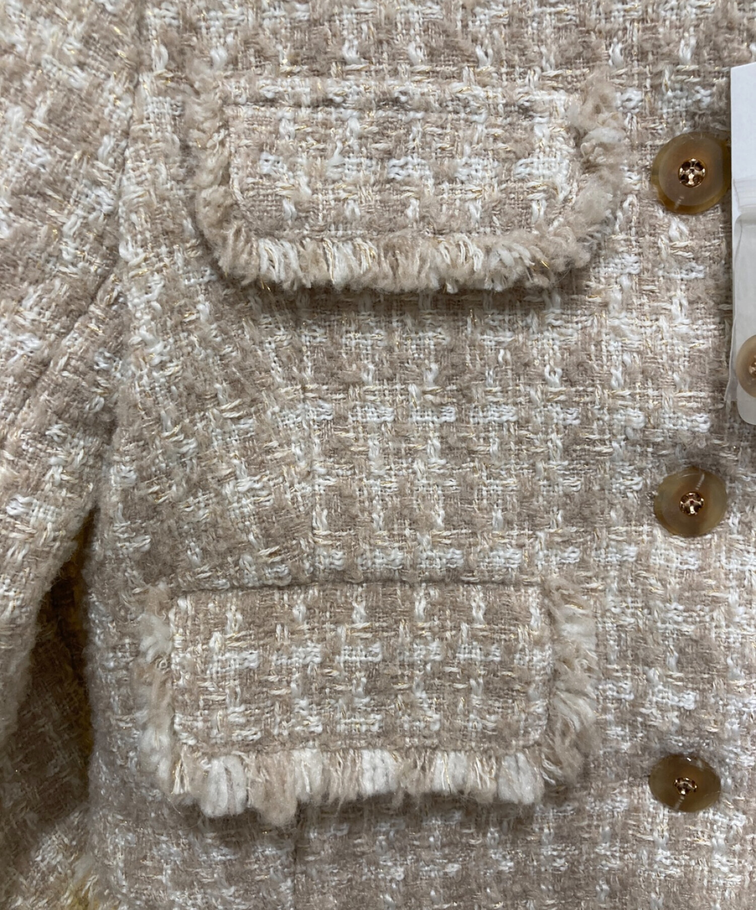 中古・古着通販】HER LIP TO (ハーリップトゥ) Wool-Blend Fancy Tweed