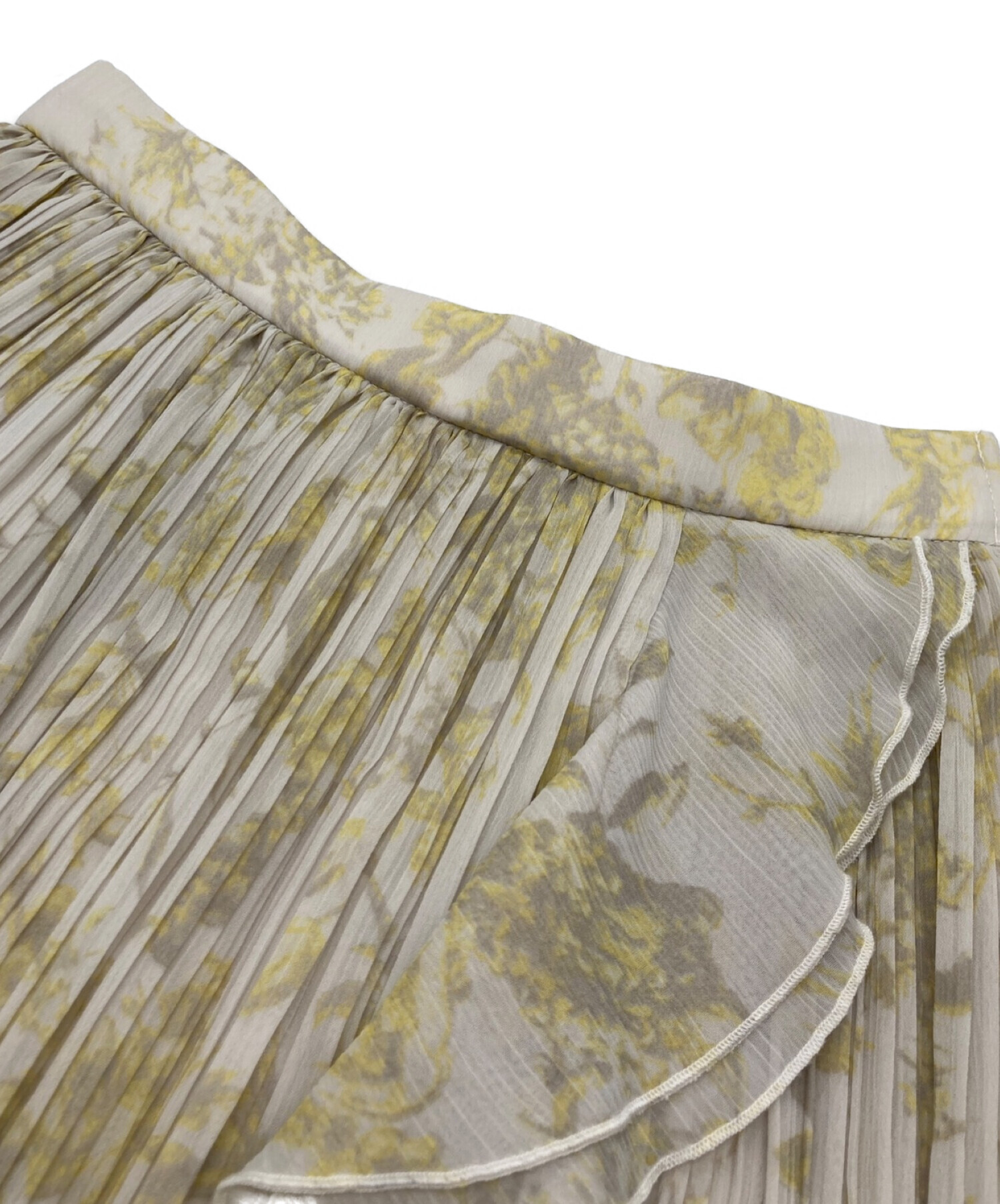 中古・古着通販】HER LIP TO (ハーリップトゥ) Pleated Chiffon Long 