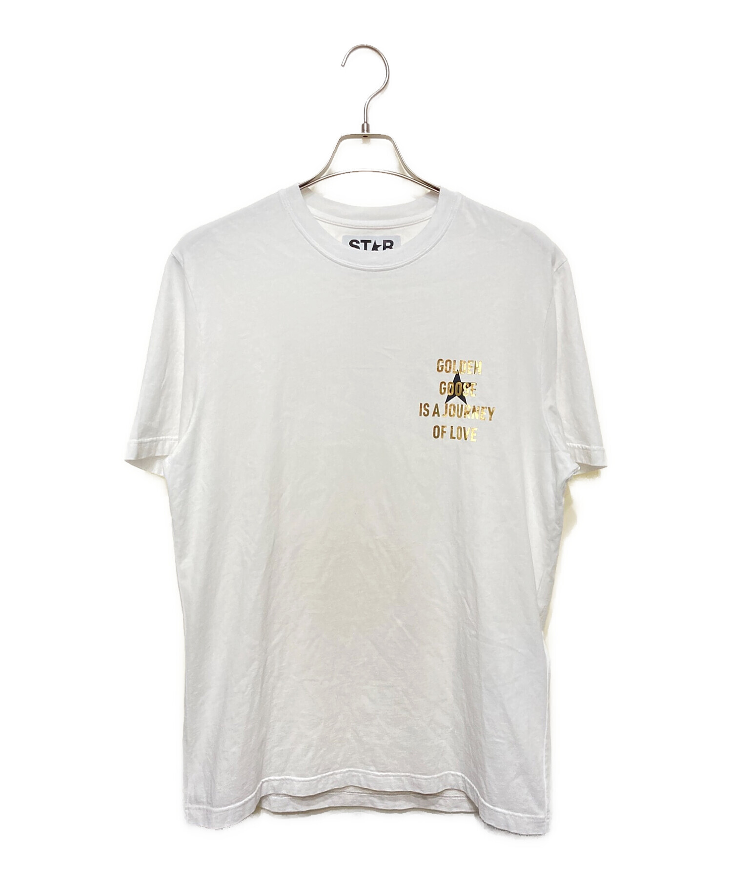 中古・古着通販】GOLDEN GOOSE (ゴールデングース) プリントTシャツ 