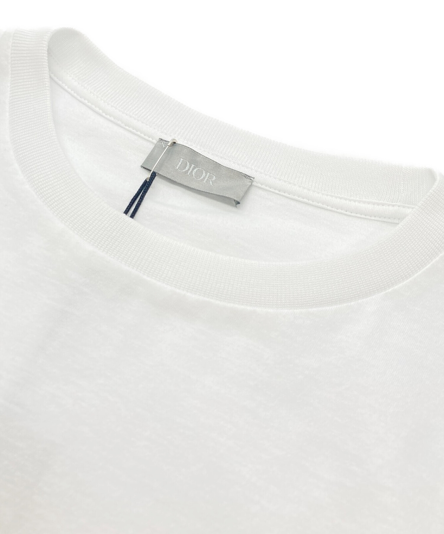 DIOR HOMME (ディオール オム) ビジターパッチ半袖Tシャツ ホワイト サイズ:S