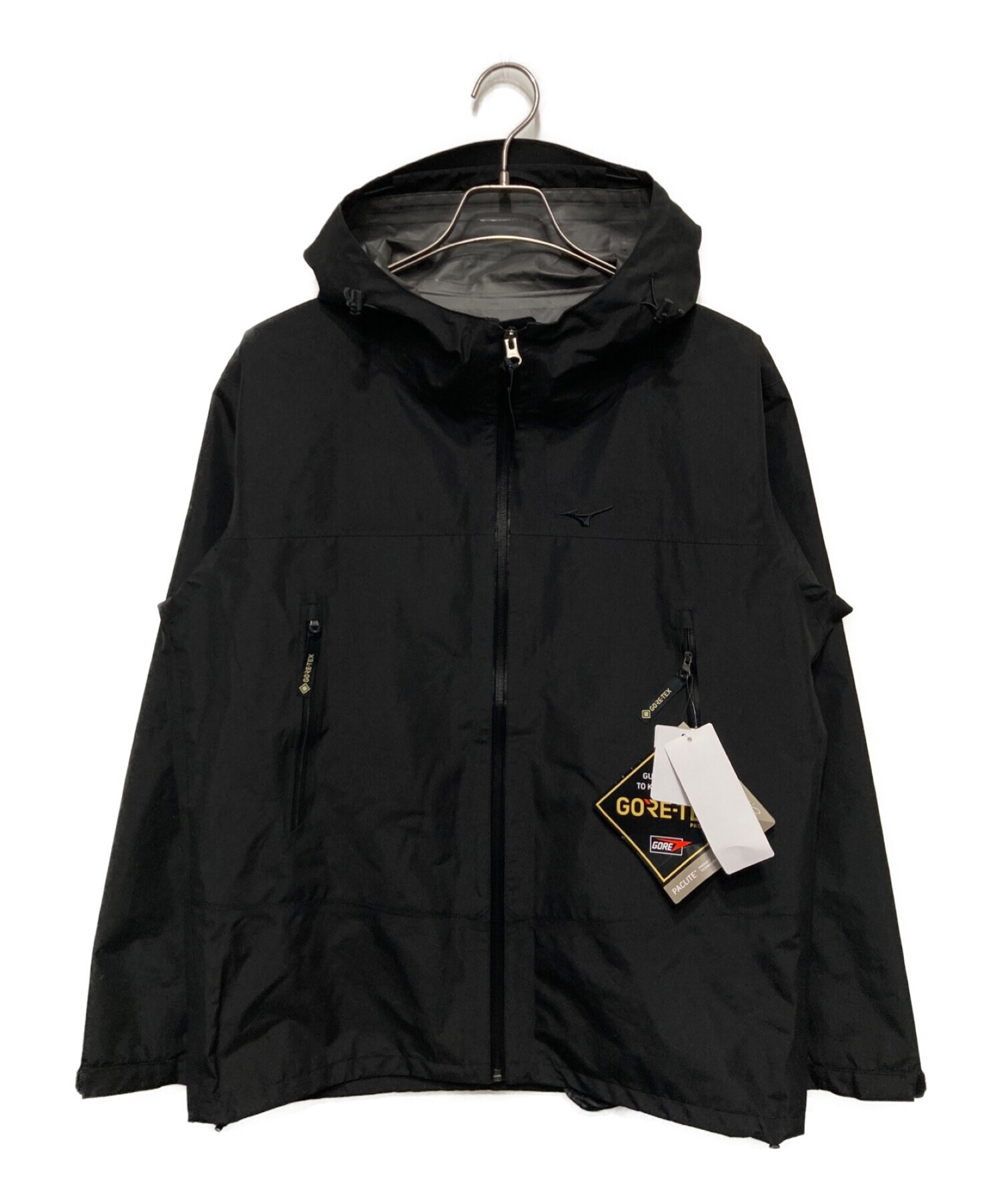 MIZUNO (ミズノ) レインジャケット ゴアテックス ブラック サイズ:L 未使用品