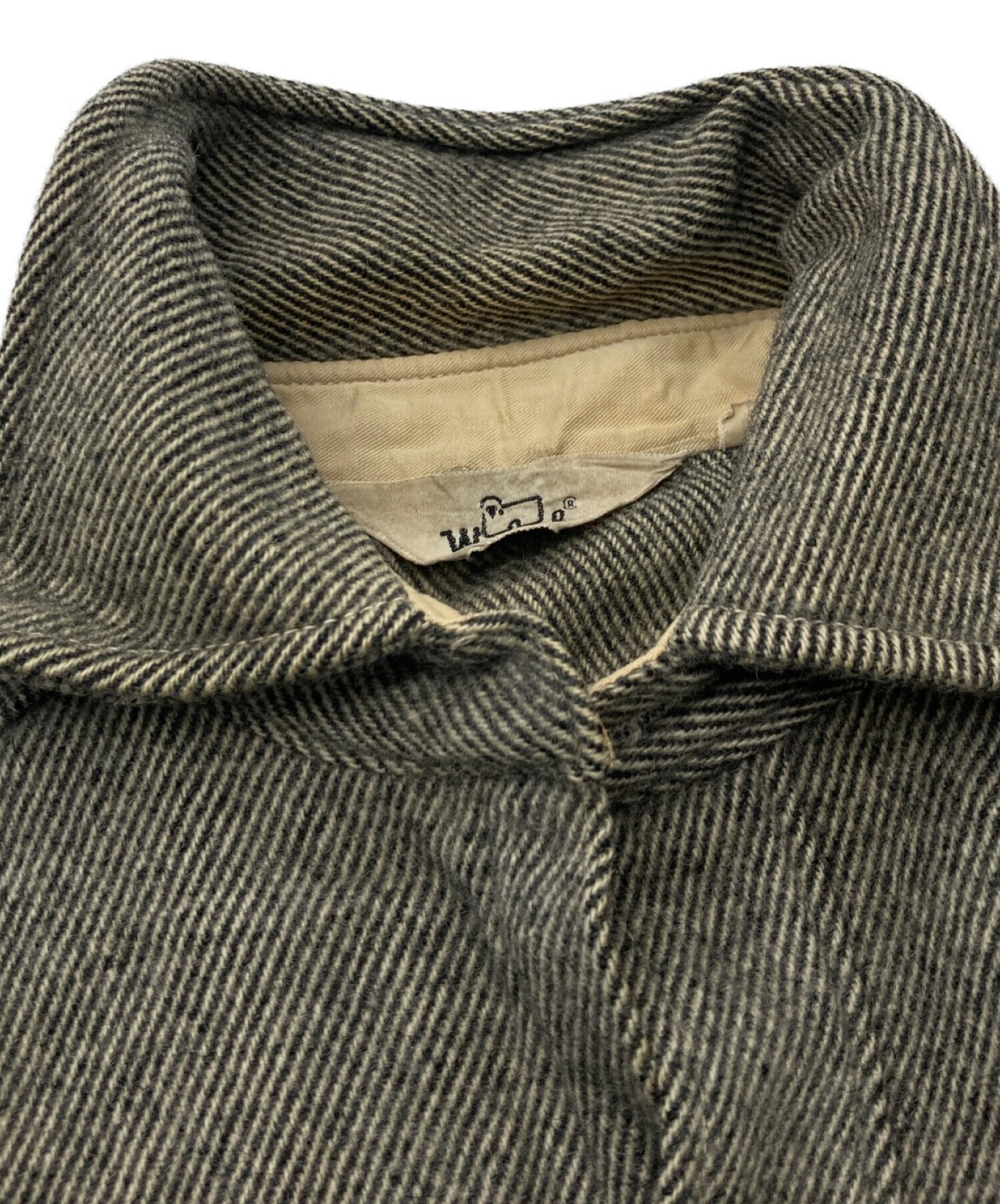 WOOLRICH (ウールリッチ) 60~70sウールCPOシャツジャケット ブラウン サイズ:15