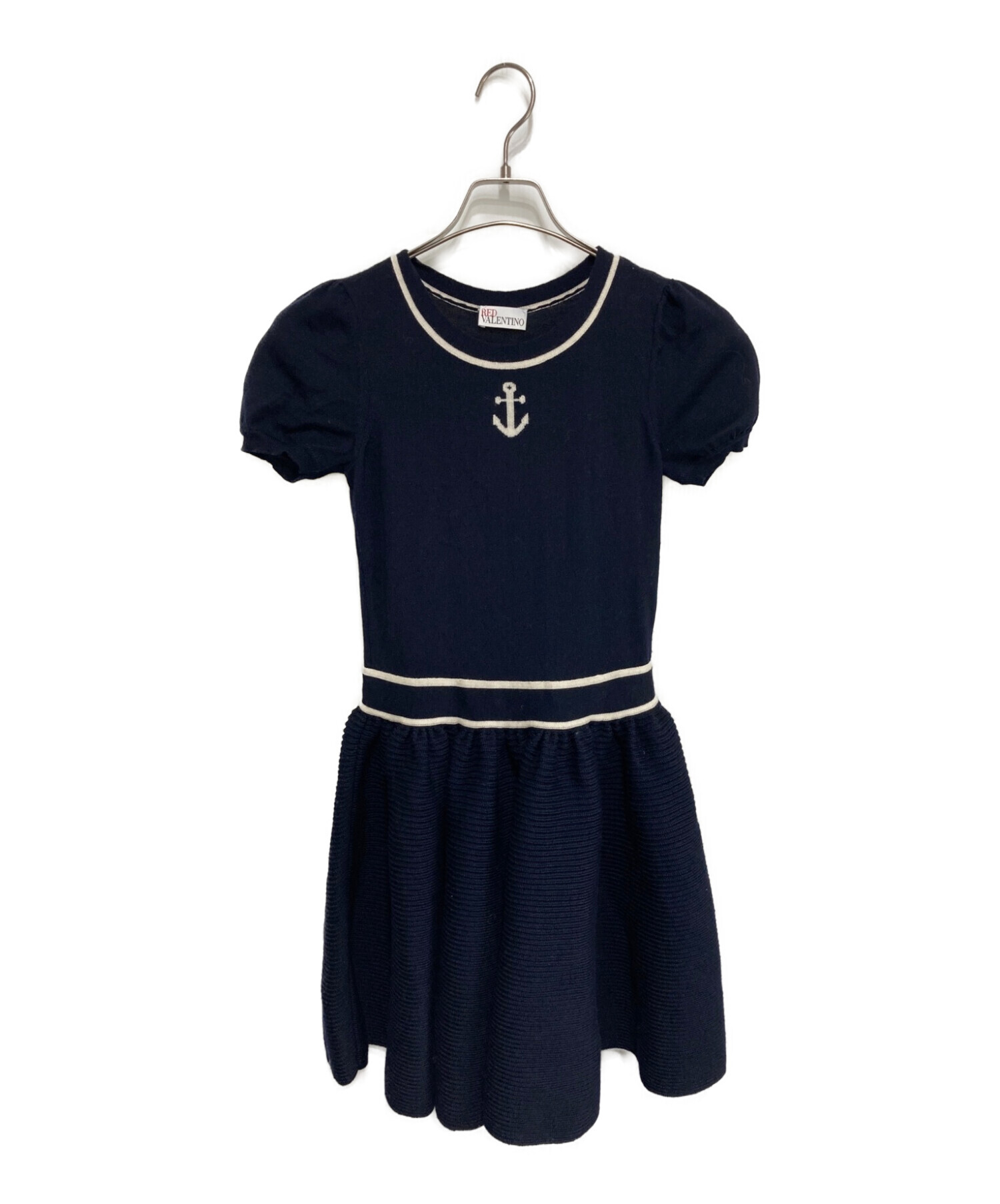 最終値下げ★レッドヴァレンティノ ストライプニットドレス 最終値下げ☆レッドヴァレンティノ ストライプニットドレス 【公式通販】