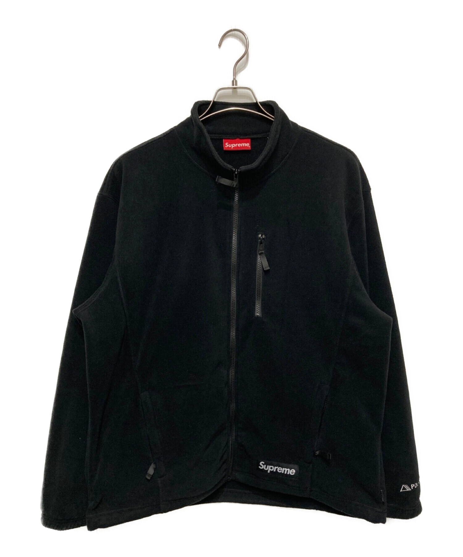 SUPREME (シュプリーム) Polartec Zip Jacket ブラック サイズ:L