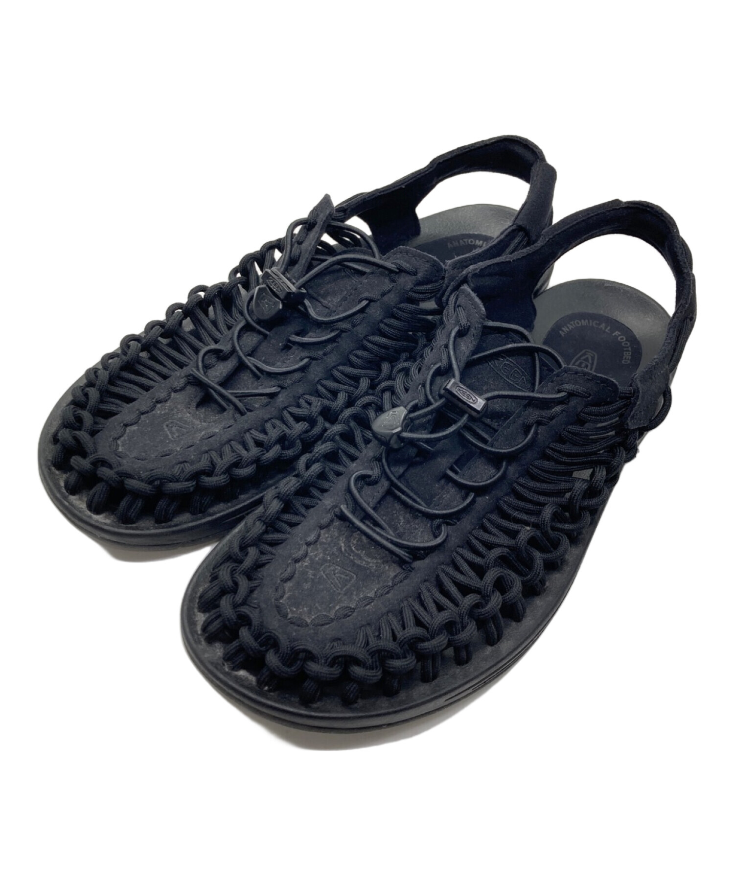 中古・古着通販】KEEN (キーン) ユニークサンダル ブラック サイズ 