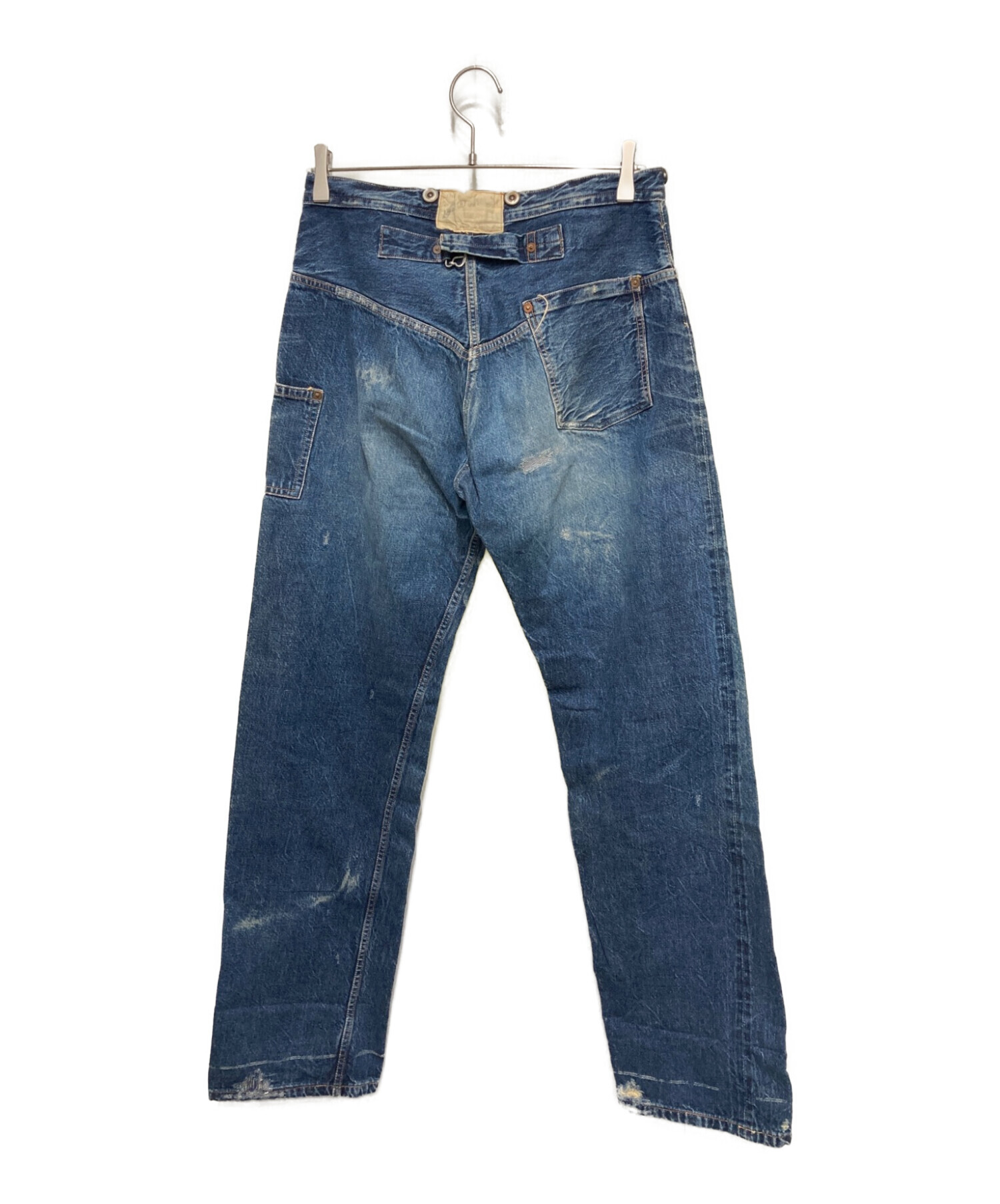 中古・古着通販】WAREHOUSE (ウエアハウス) シンチバックデニムパンツ