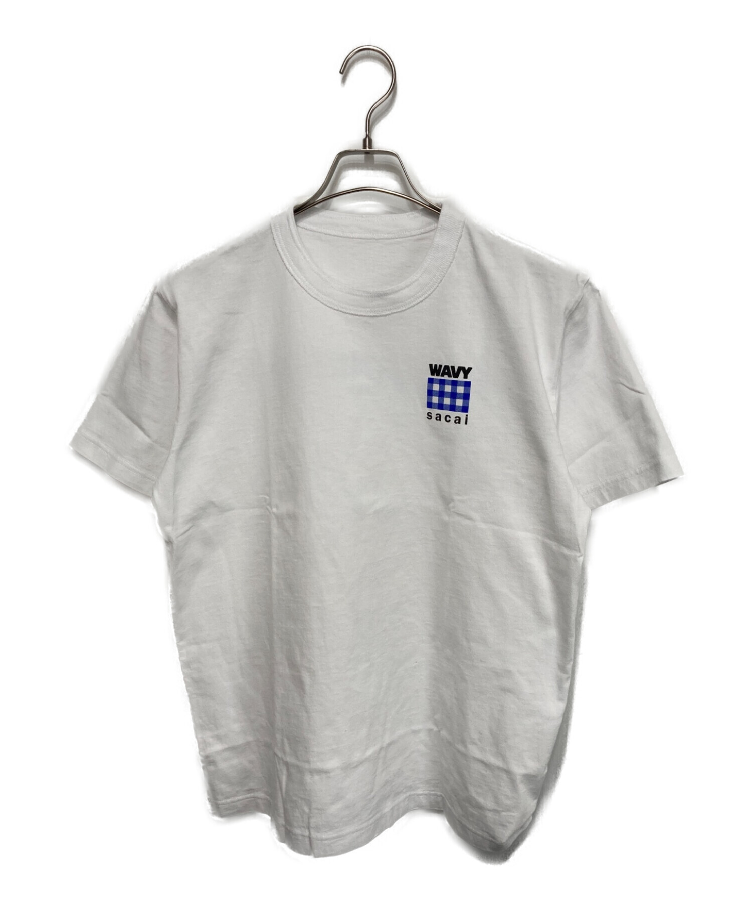 中古・古着通販】sacai (サカイ) WAVY-T-shirt ホワイト サイズ:3