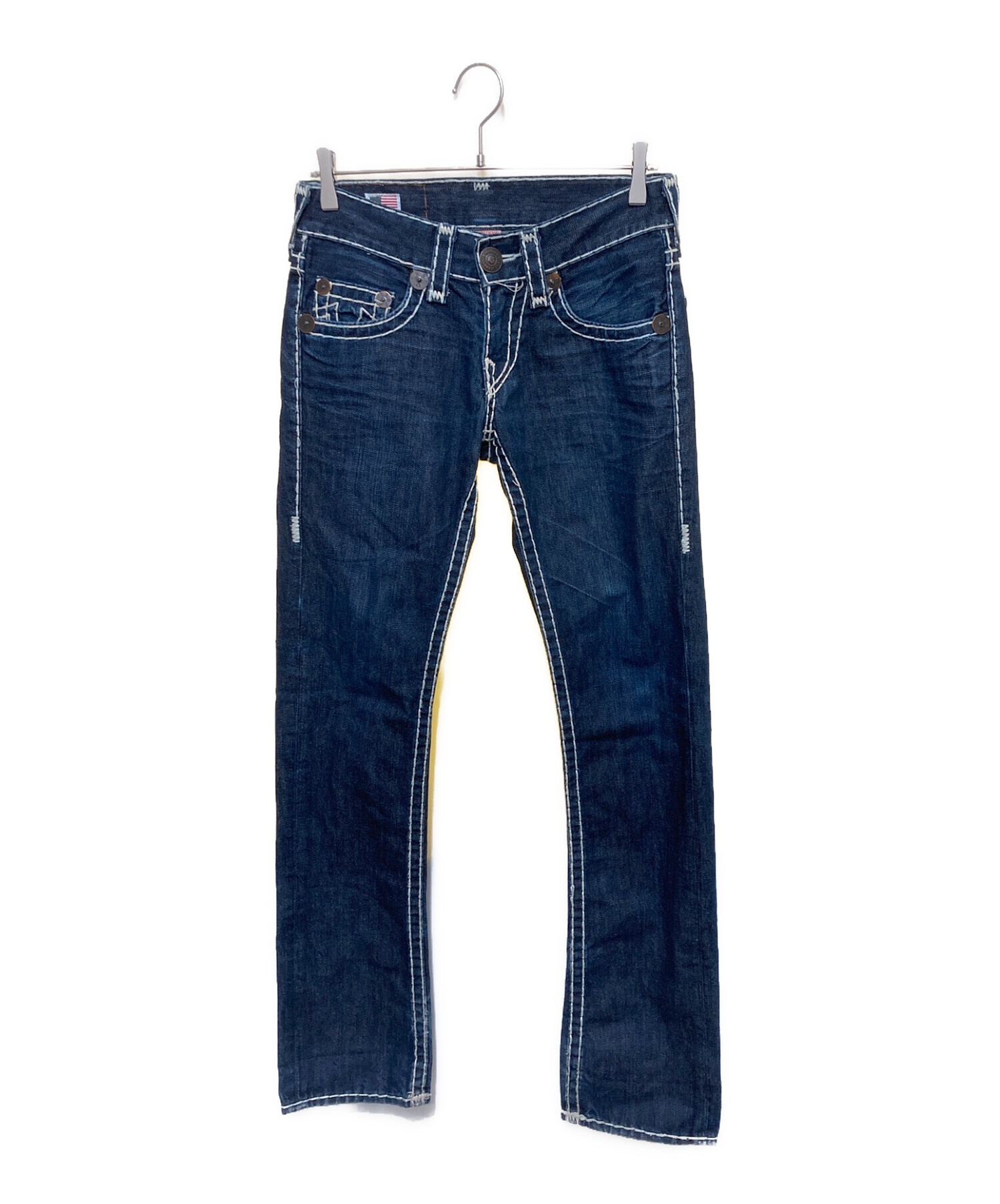 ナ*ラ様 トゥルーレリジョン TRUE RELIGION デニム パンツ 27サ 中古・古着通販】TRUE RELIGION (トゥルー レリジョン) ローライズ