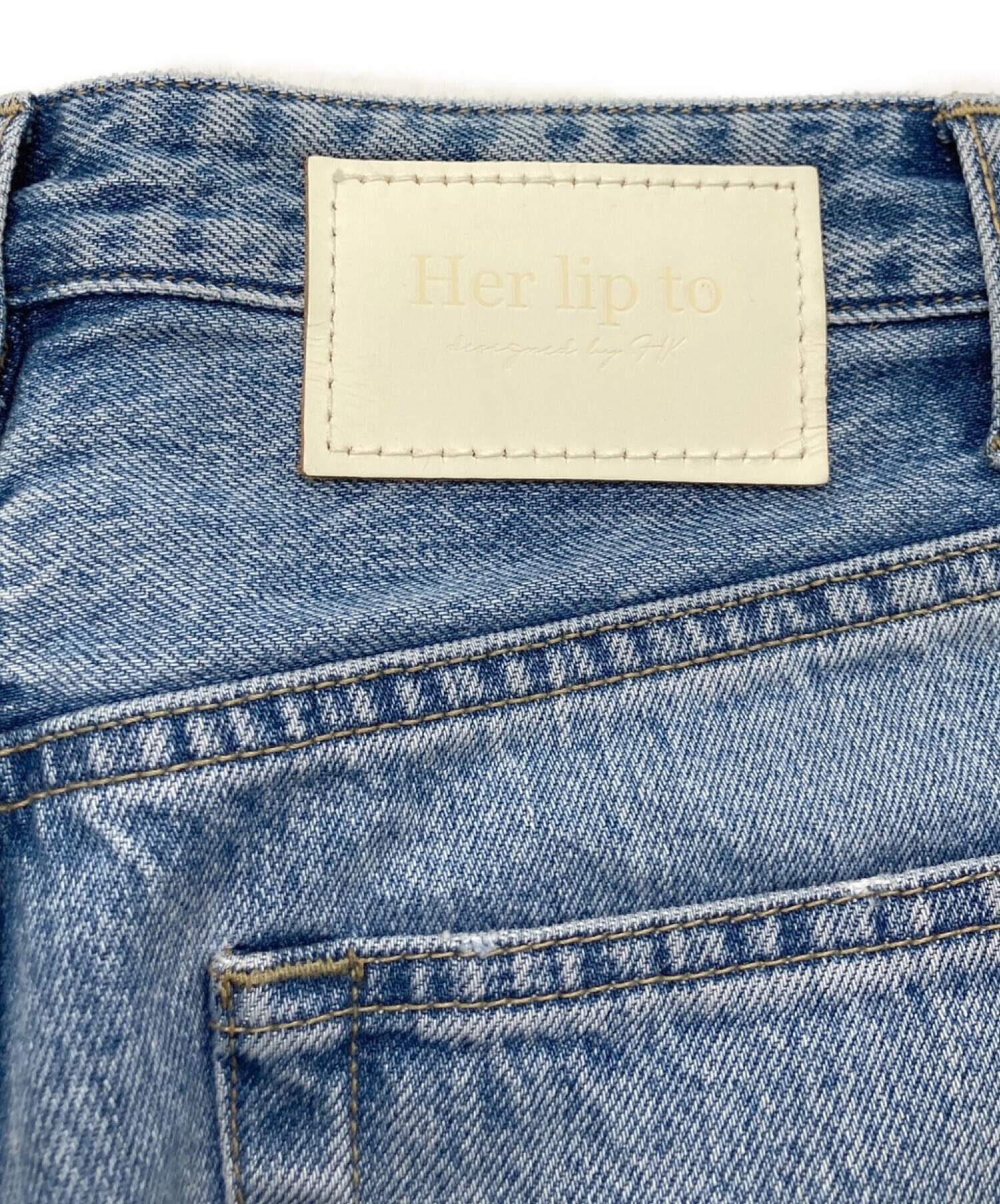中古・古着通販】HER LIP TO (ハーリップトゥ) Tokyo High Rise Jeans 