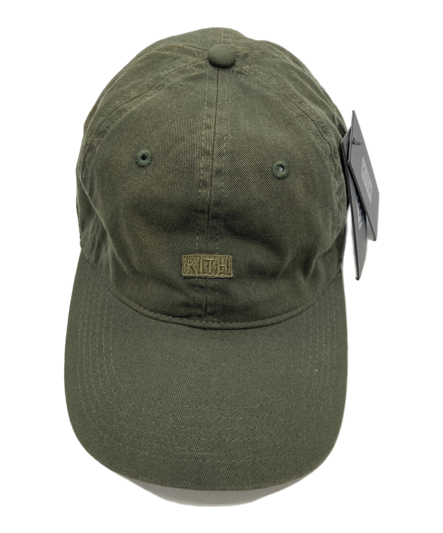 中古・古着通販】KITH (キス) キャップ カーキ 未使用品｜ブランド 