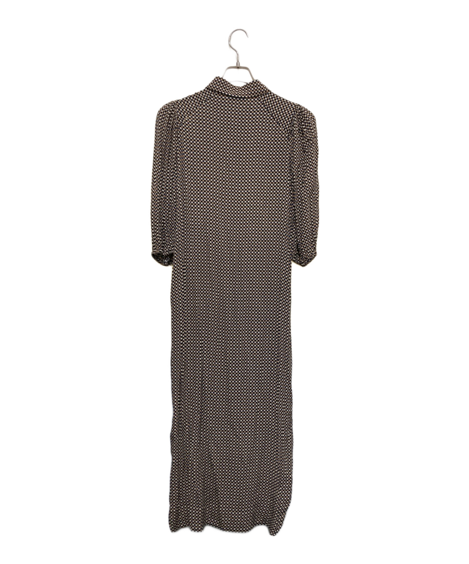 新品 GANNI ポルカドット マキシ ロング ワンピース ドレス ガニー  