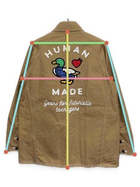 中古・古着通販】HUMAN MADE (ヒューマンメイド) カバーオール 