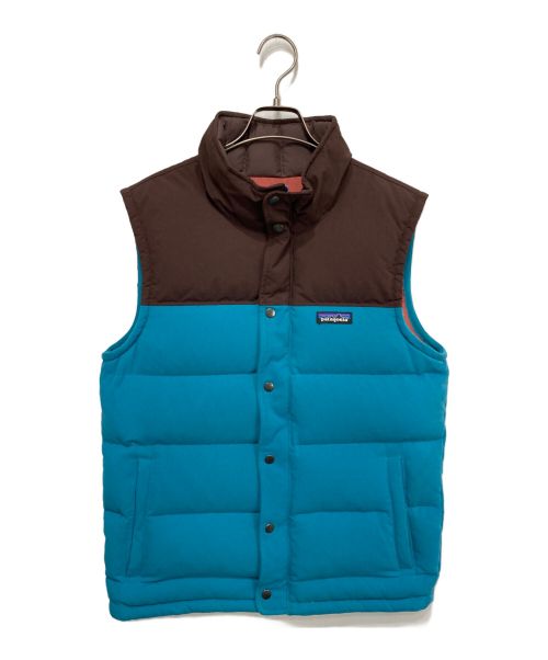 中古・古着通販】Patagonia (パタゴニア) ダウンベスト ブルー サイズ 