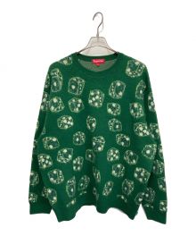 supremeダイスセーター グリーン