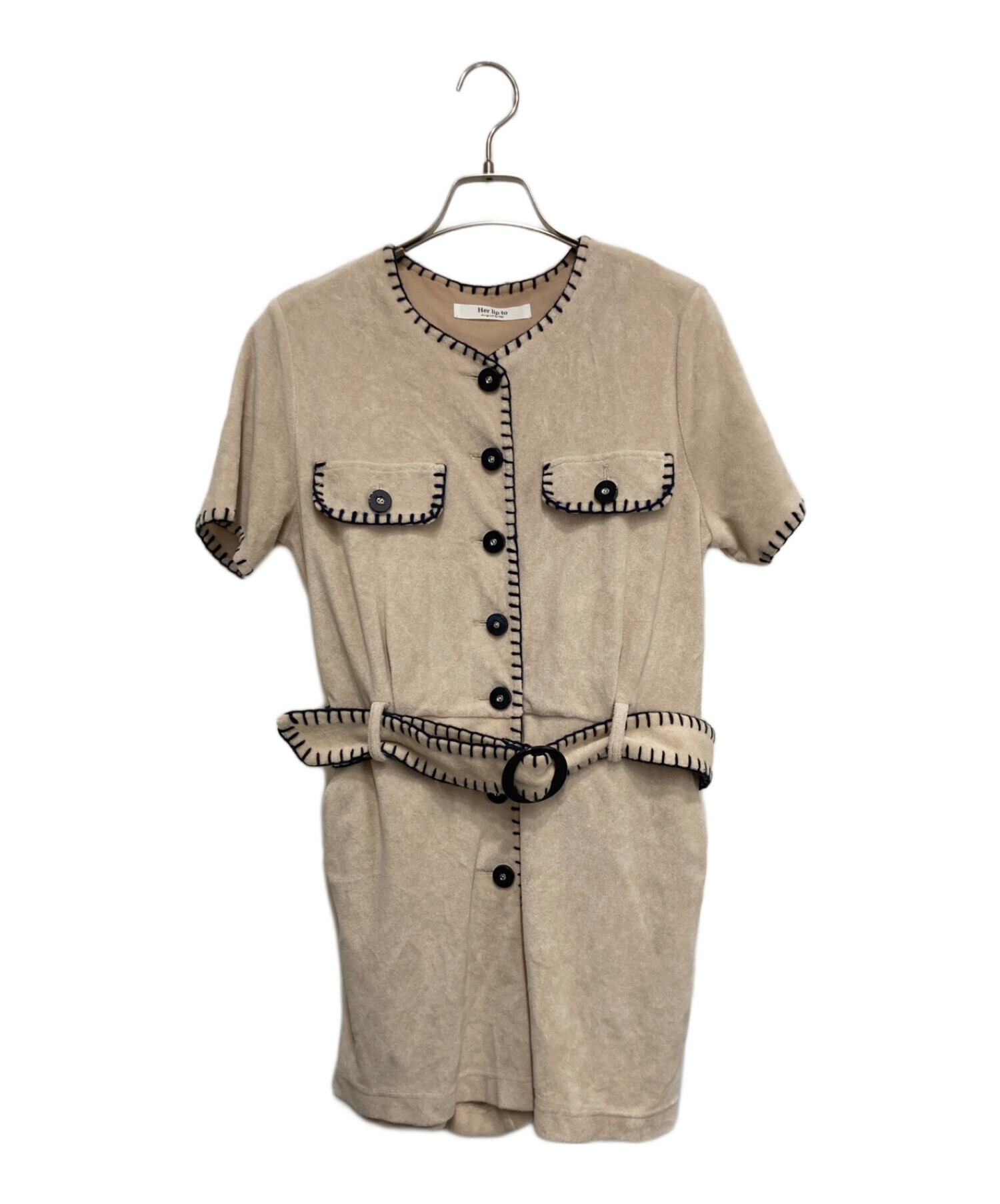 中古・古着通販】Her lip to (ハーリップトゥ) Summertime Romper 