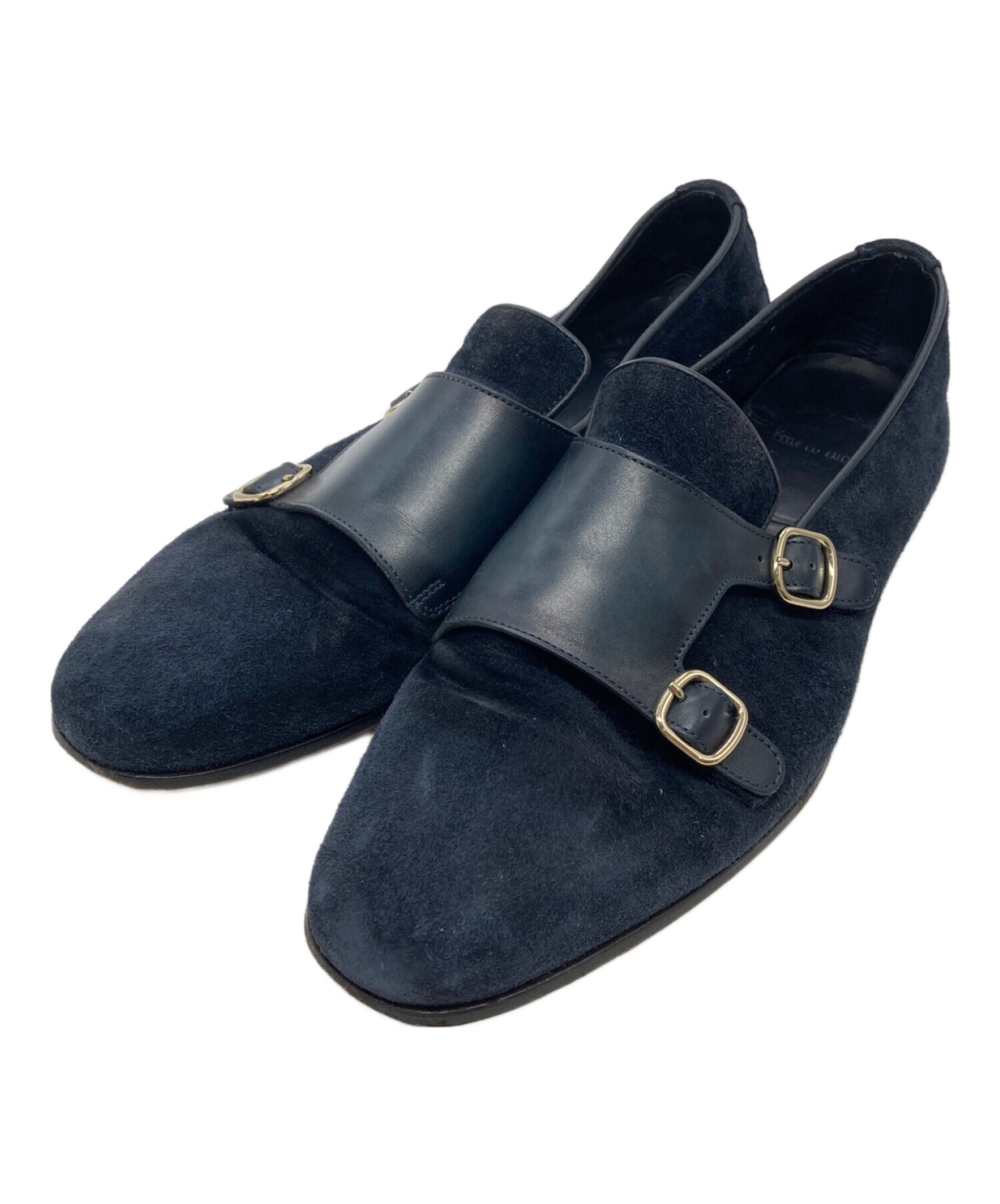 中古・古着通販】Santoni (サントーニ) ダブルモンクローファー 