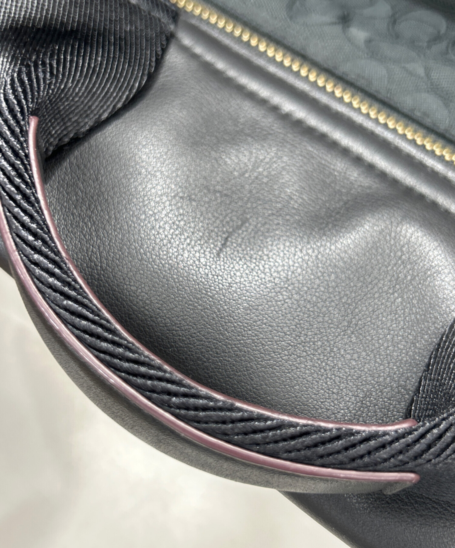 美品 良く COACH リビングトン バイク バッグ 2way メッセンジャー レザー