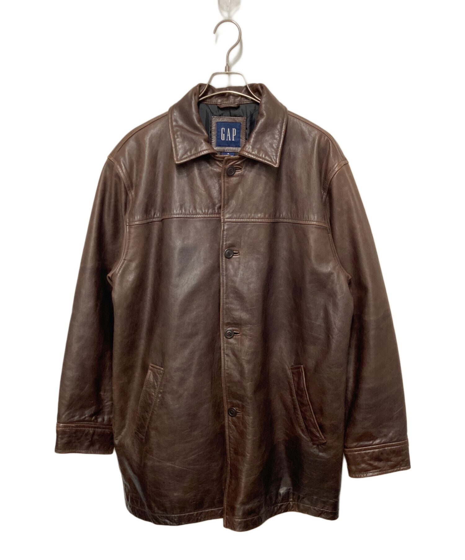 GAPレザーコート 中古・古着通販】GAP (ギャップ) レザーコート
