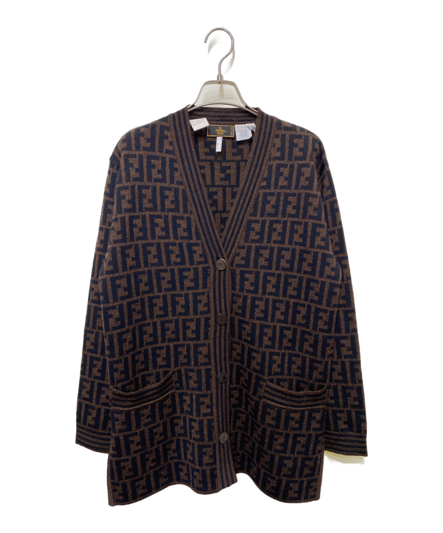fendi ニット カーディガン ズッカ柄 【公式通販】