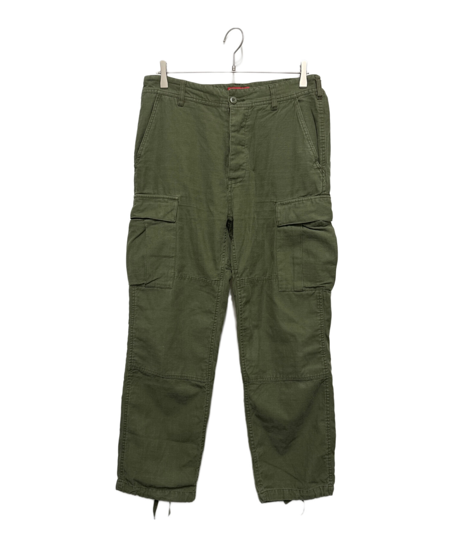 中古・古着通販】SUPREME (シュプリーム) カーゴパンツ オリーブ 