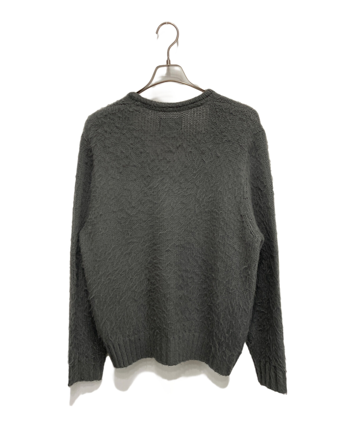 中古・古着通販】stussy (ステューシー) Brushed Cardigan グレー  