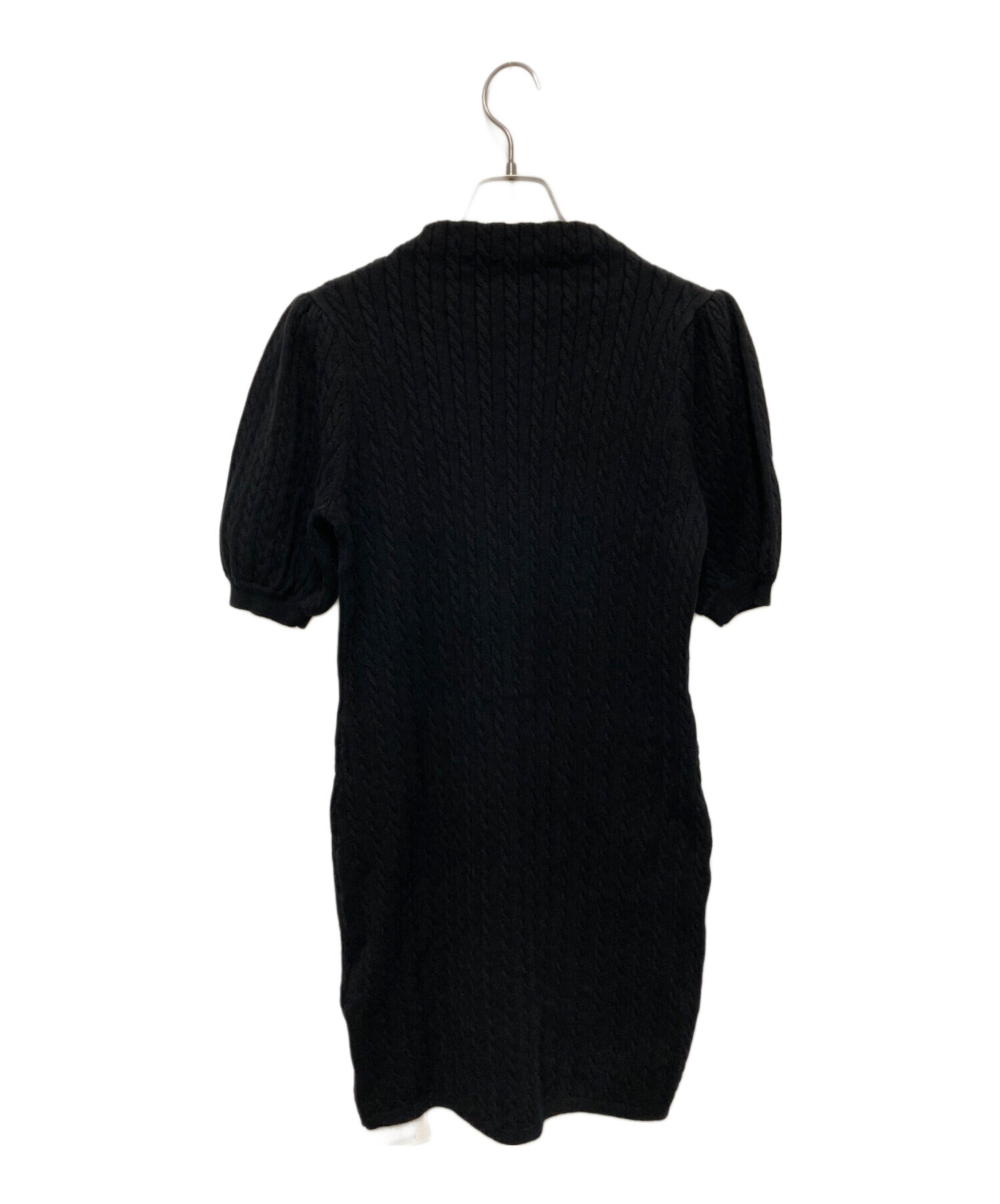 ハーリップトゥ Puff Sleeve Cable Knit Dress｜レディース