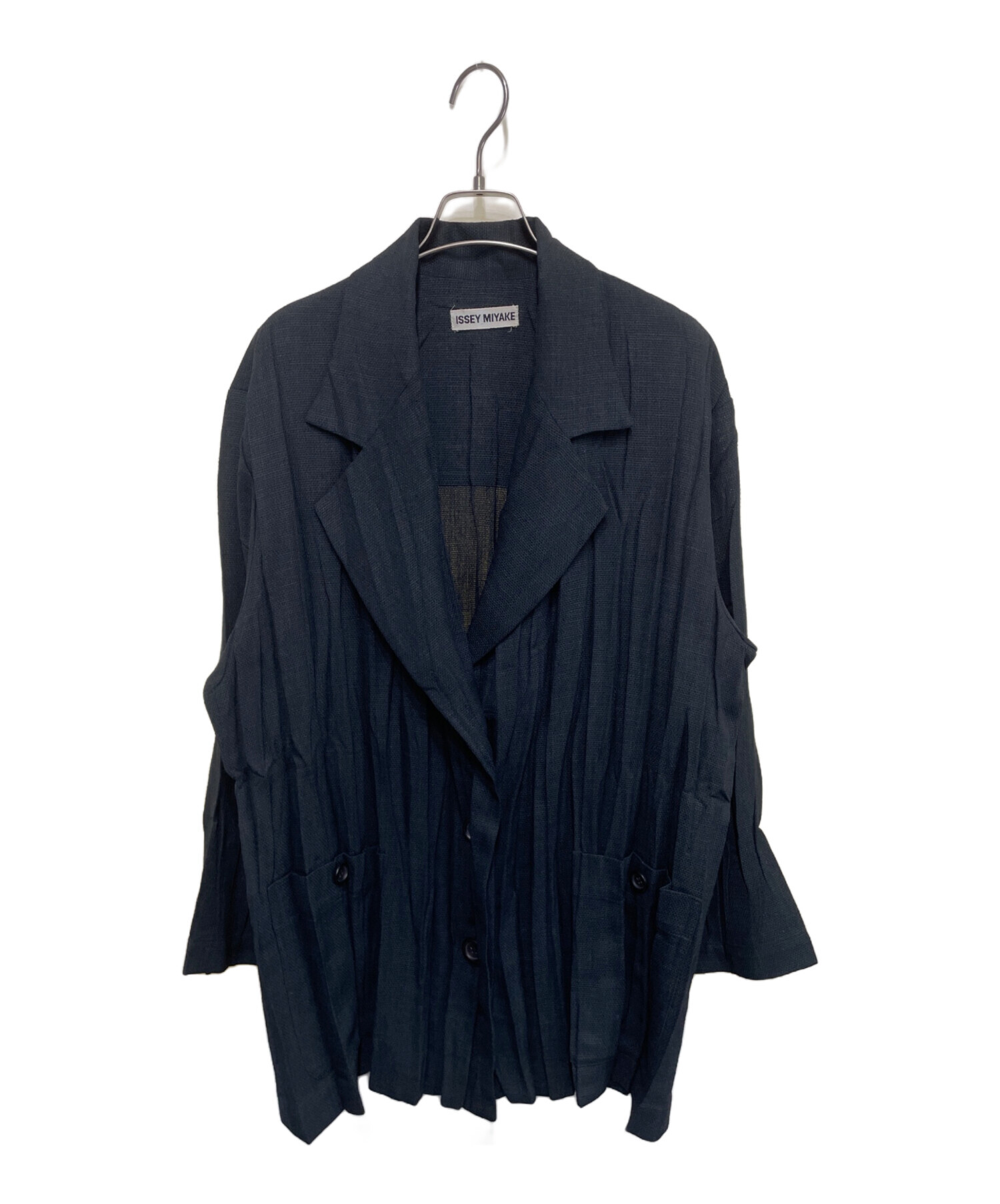 中古・古着通販】ISSEY MIYAKE (イッセイミヤケ) プリーツジャケット 
